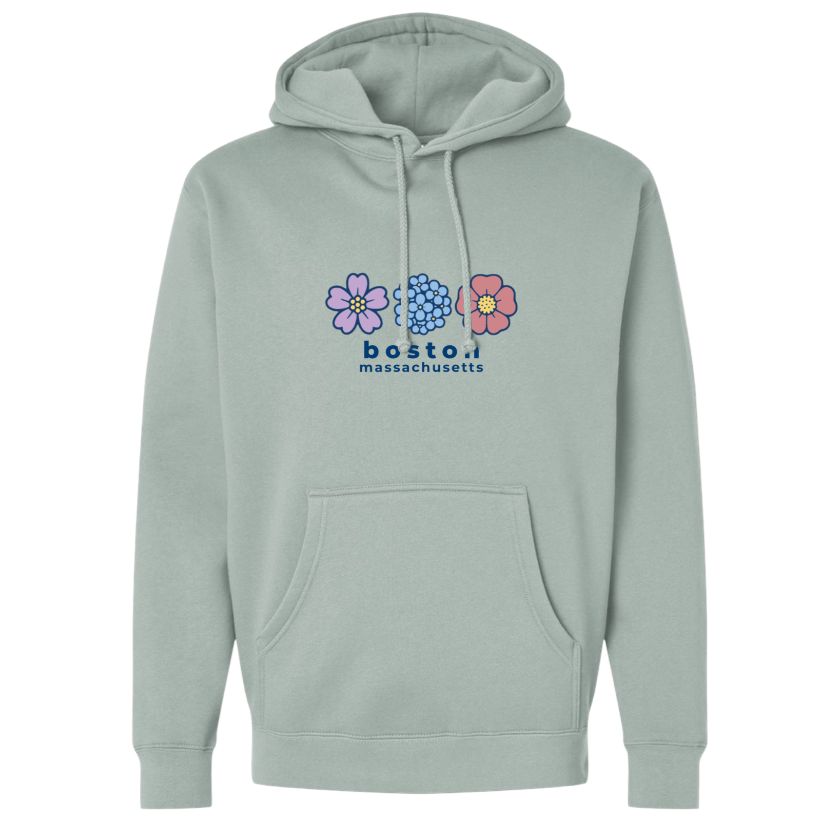 Cape Cod Clothing Company Boston Summer Bloom Midweight Hoodie