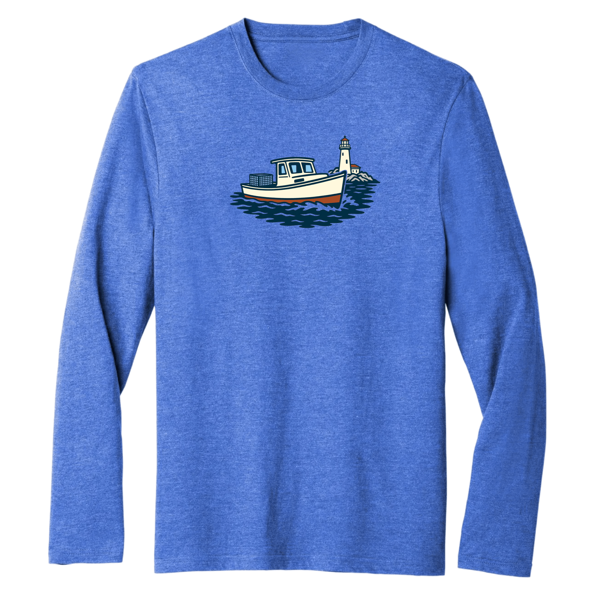 Cape Cod Clothing Company Lobster Boat Essential Long Sleeve Tee