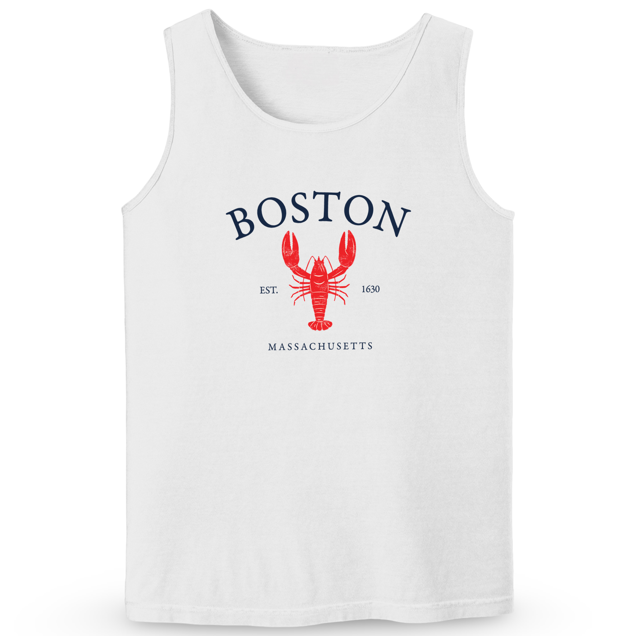 Cape Cod Clothing Company Boston Vintage Lobster Soft Cotton Tank Top