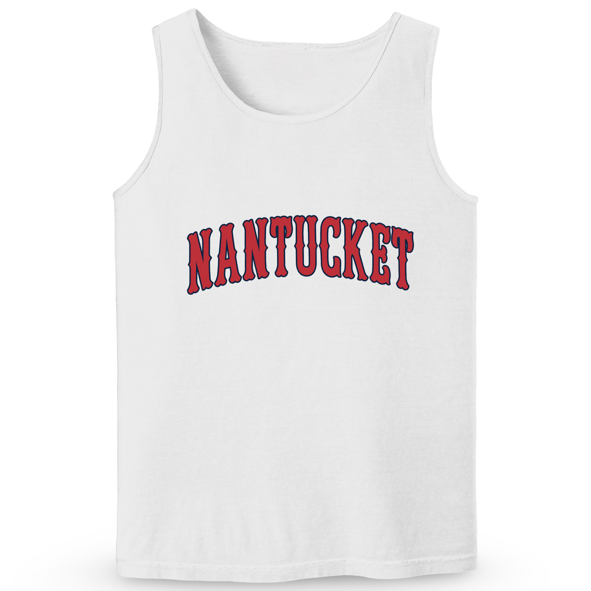 Cape Cod Clothing Company Nantucket Baseball Soft Cotton Tank Top