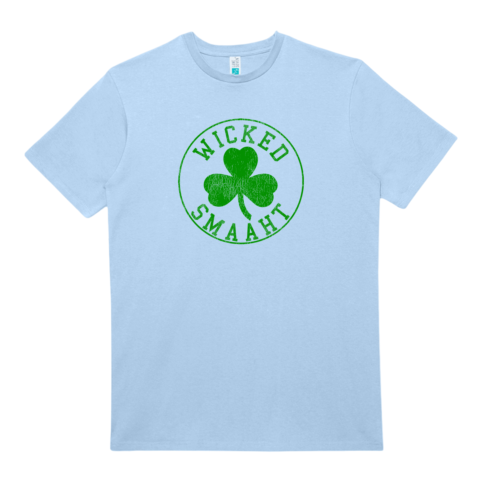 Cape Cod Clothing Company Wicked Smaaht Legacy Shamrock Heavy Cotton T-Shirt