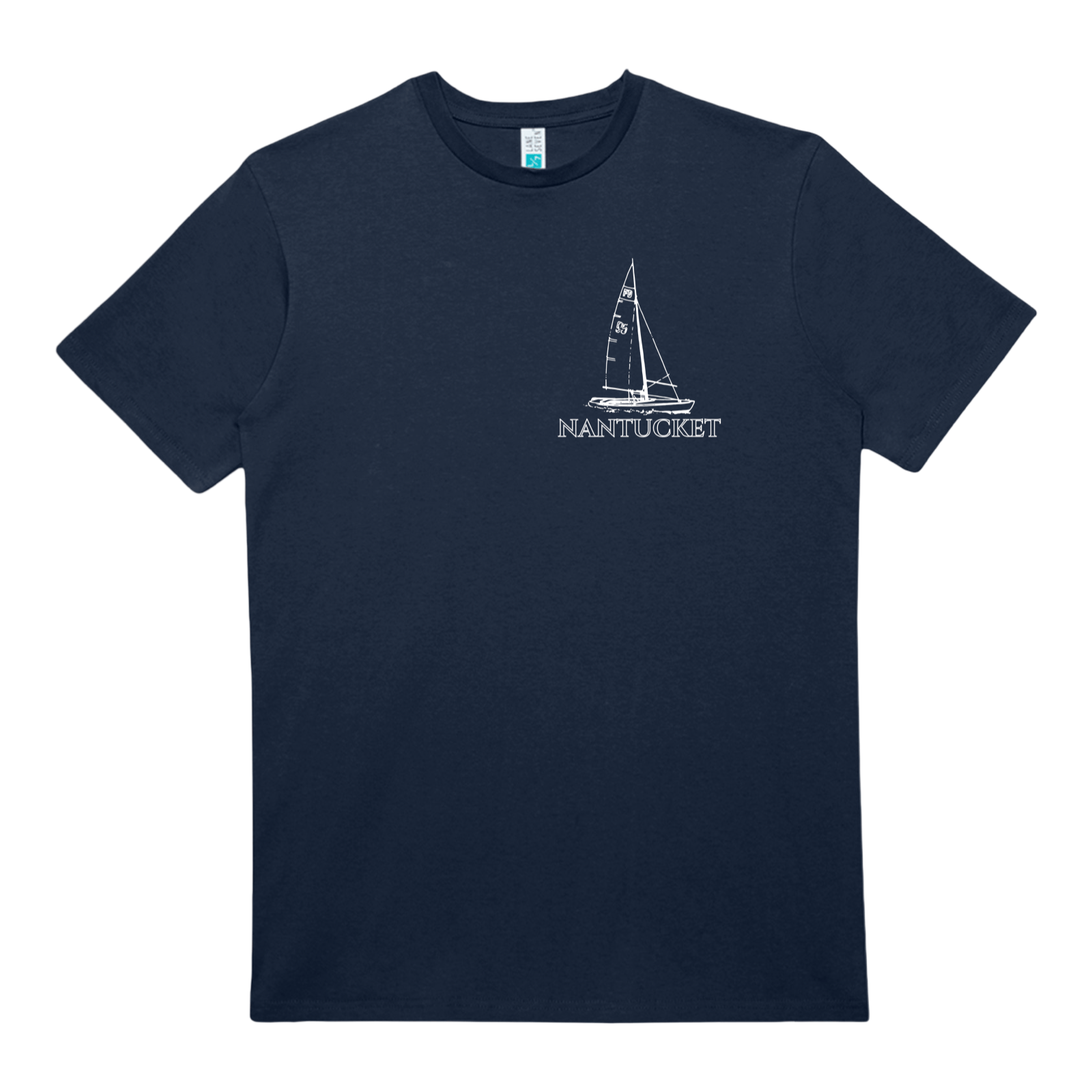 Cape Cod Clothing Company Nantucket Sailboat Heavy Cotton T-Shirt