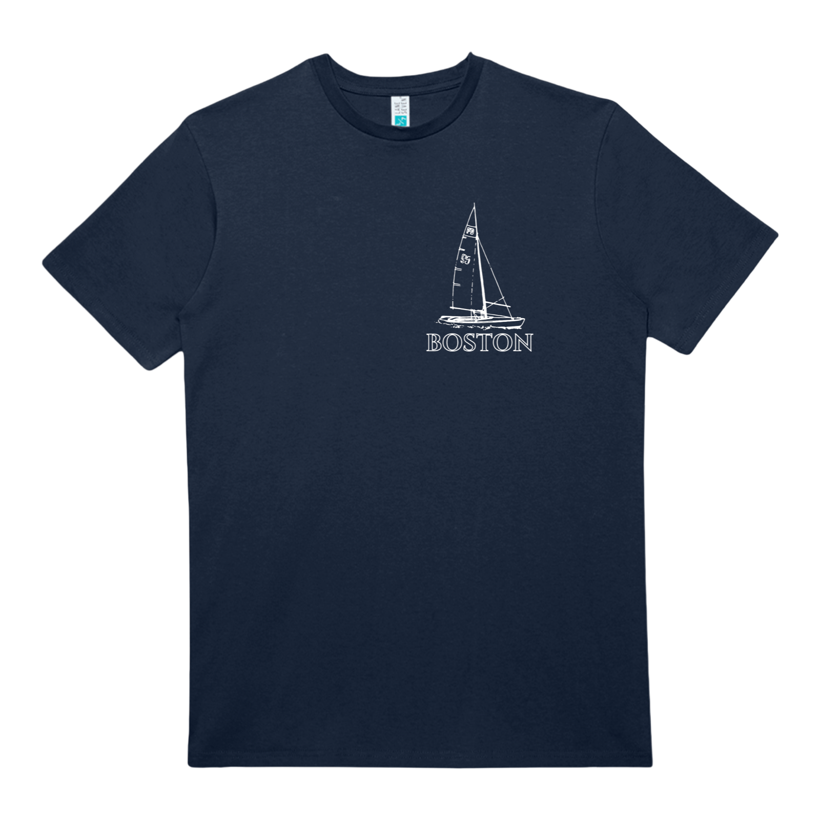Cape Cod Clothing Company Boston Sailboat Heavy Cotton T-Shirt