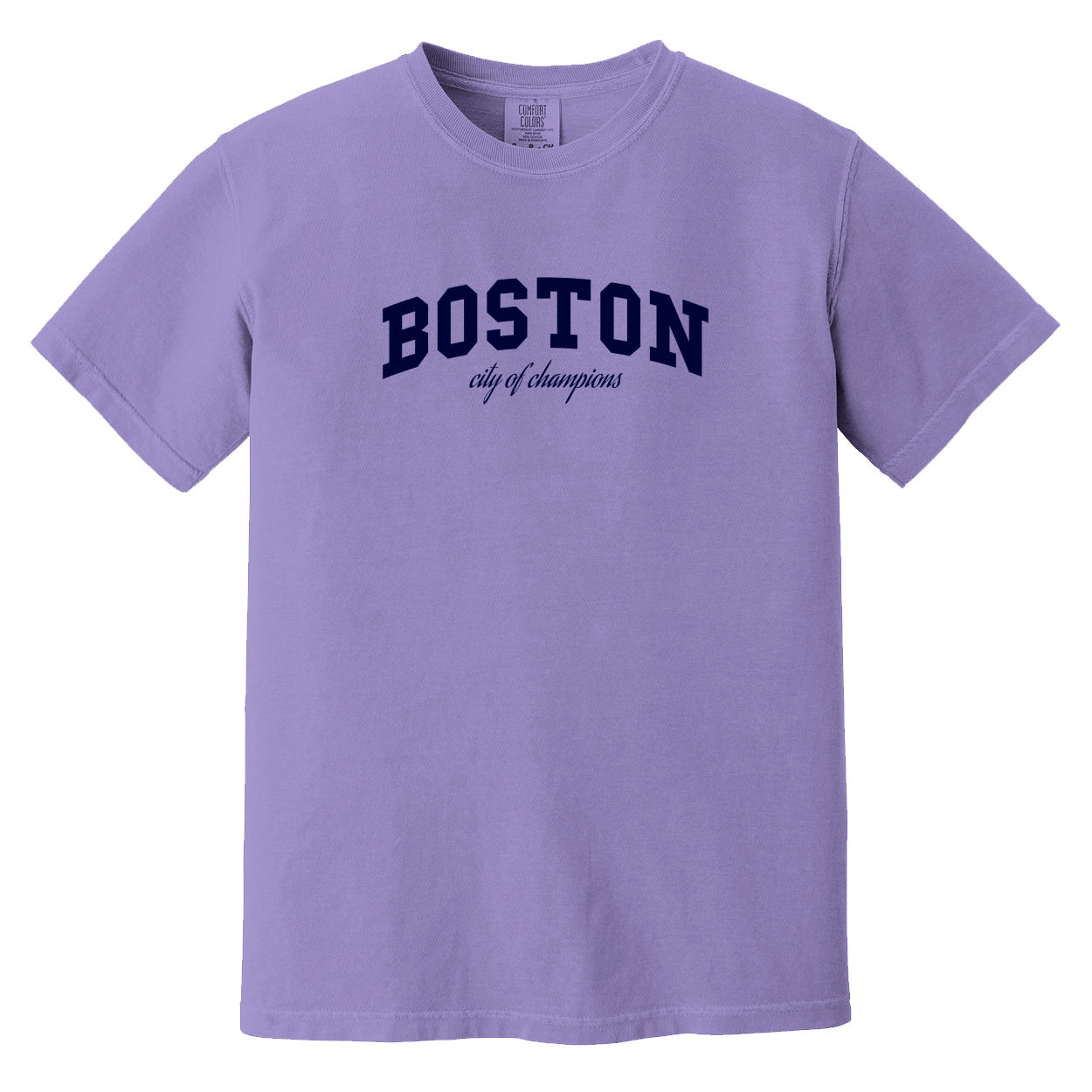 Boston Champs Comfort Colors T-Shirt - Violet