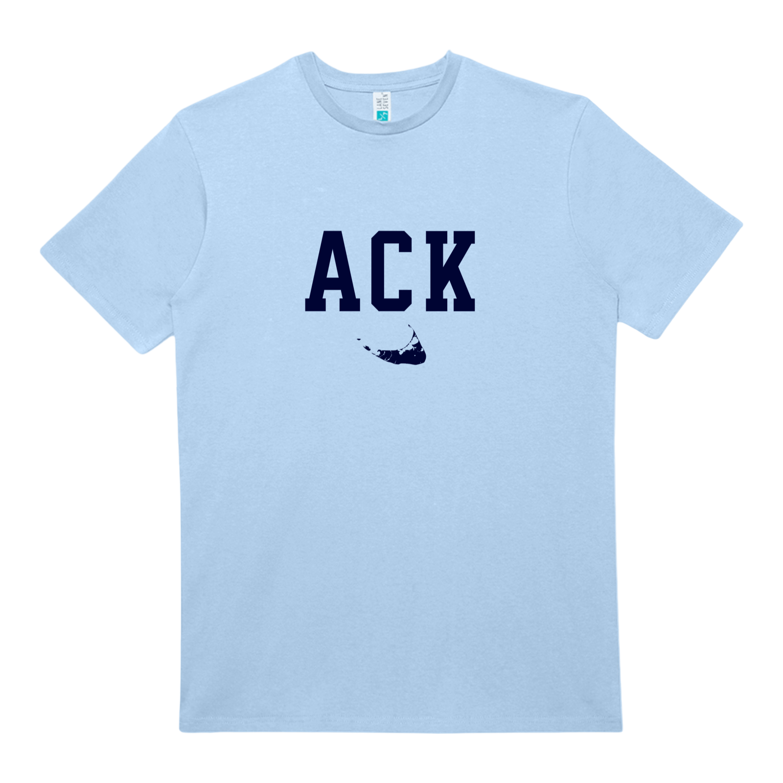 Cape Cod Clothing Company Nantucket ACK Heavy Cotton T-Shirt
