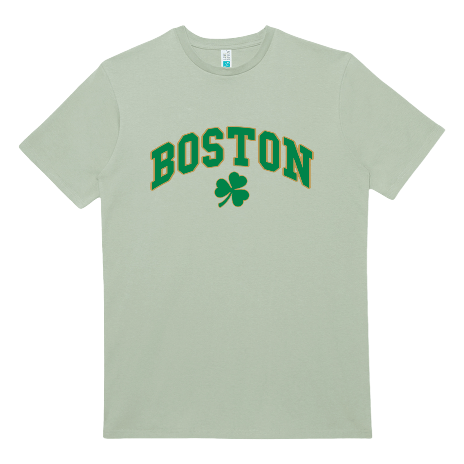 Cape Cod Clothing Company Boston Vintage Shamrock Heavy Cotton T-Shirt