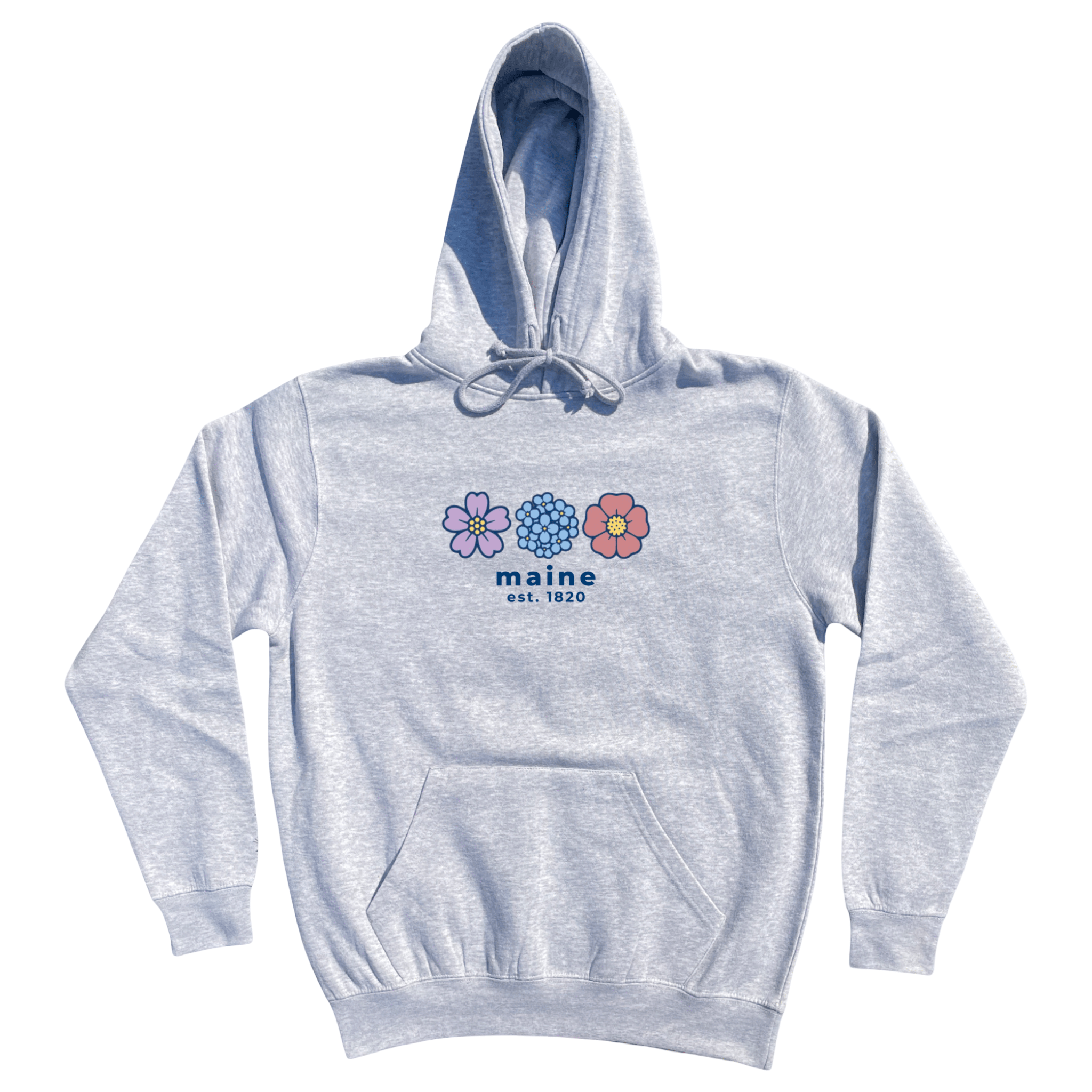 Cape Cod Clothing Company Maine Summer Bloom Soft Fleece Hoodie
