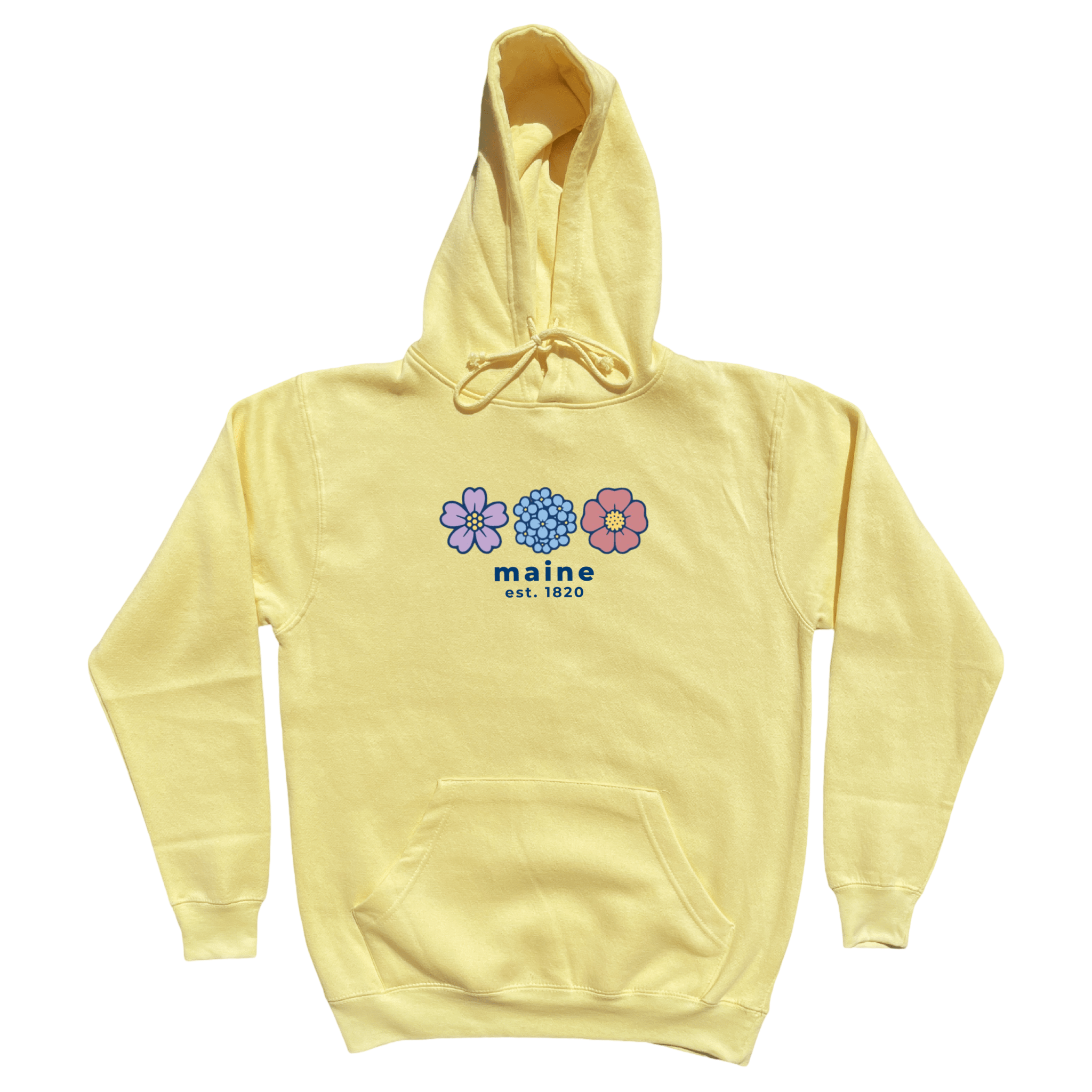 Cape Cod Clothing Company Maine Summer Bloom Soft Fleece Hoodie