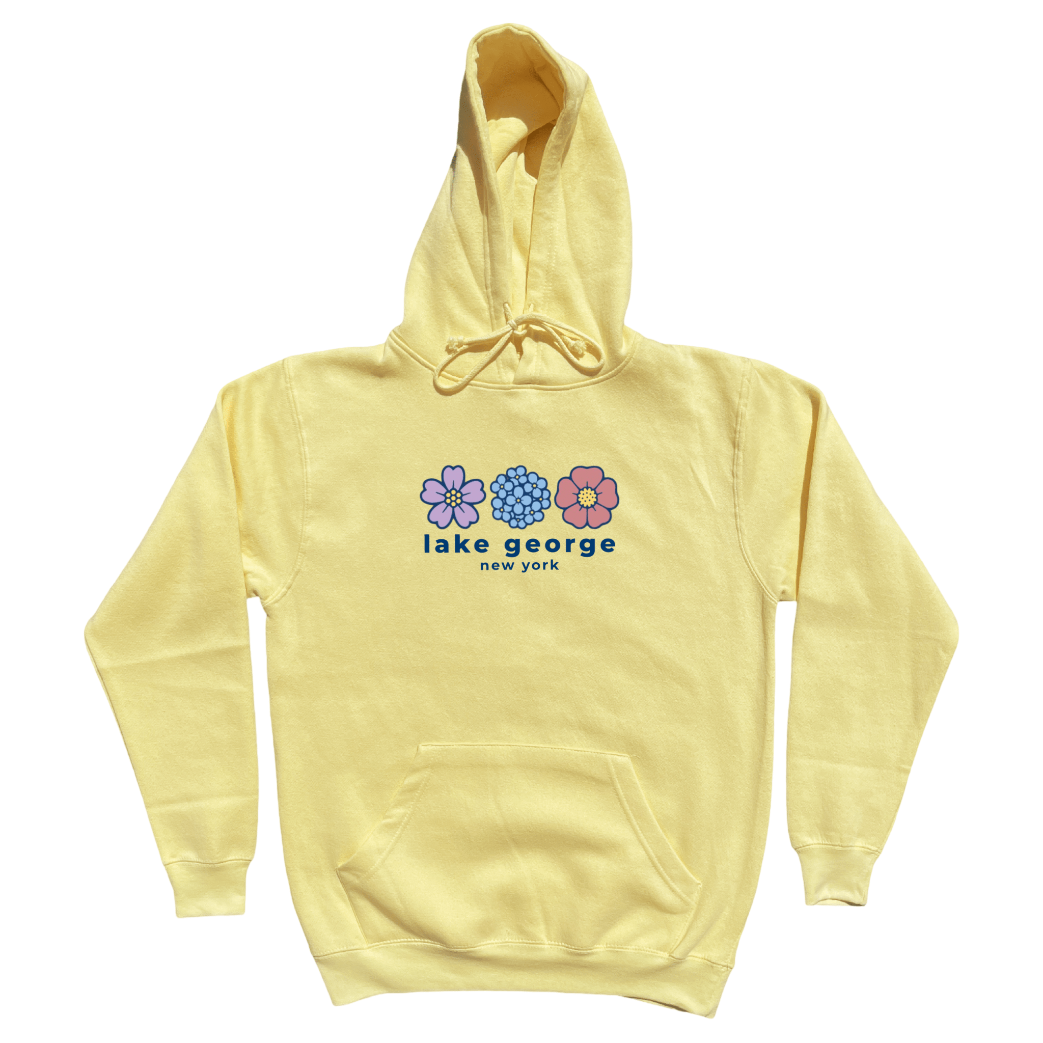 Cape Cod Clothing Company Lake George Summer Bloom Soft Fleece Hoodie