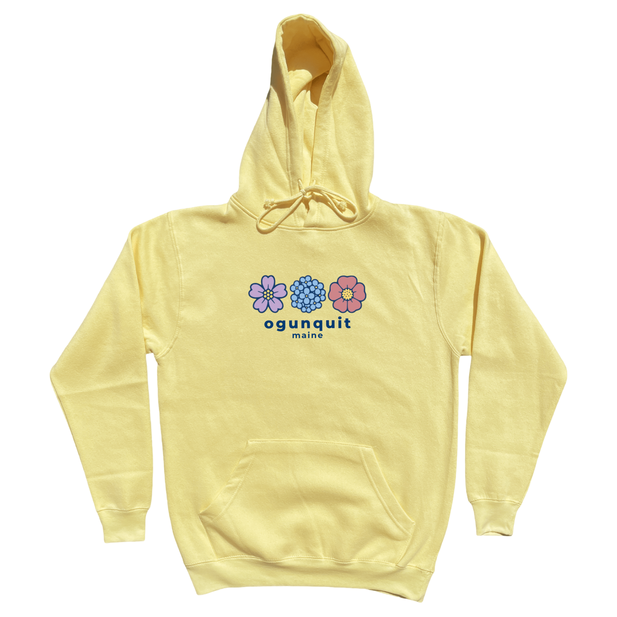 Cape Cod Clothing Company Ogunquit Summer Bloom Soft Fleece Hoodie