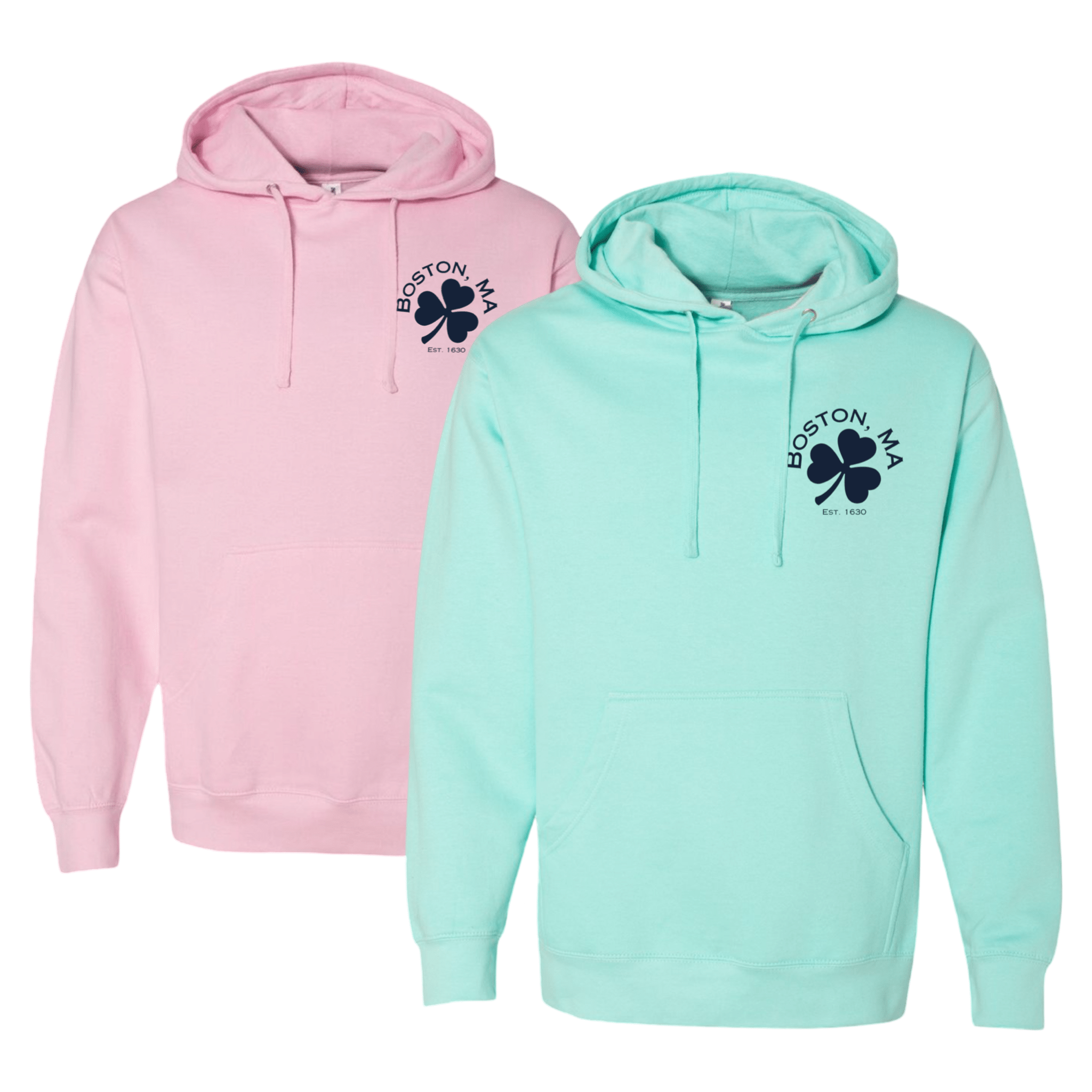 Cape Cod Clothing Company Boston Shamrock Essential Hoodie