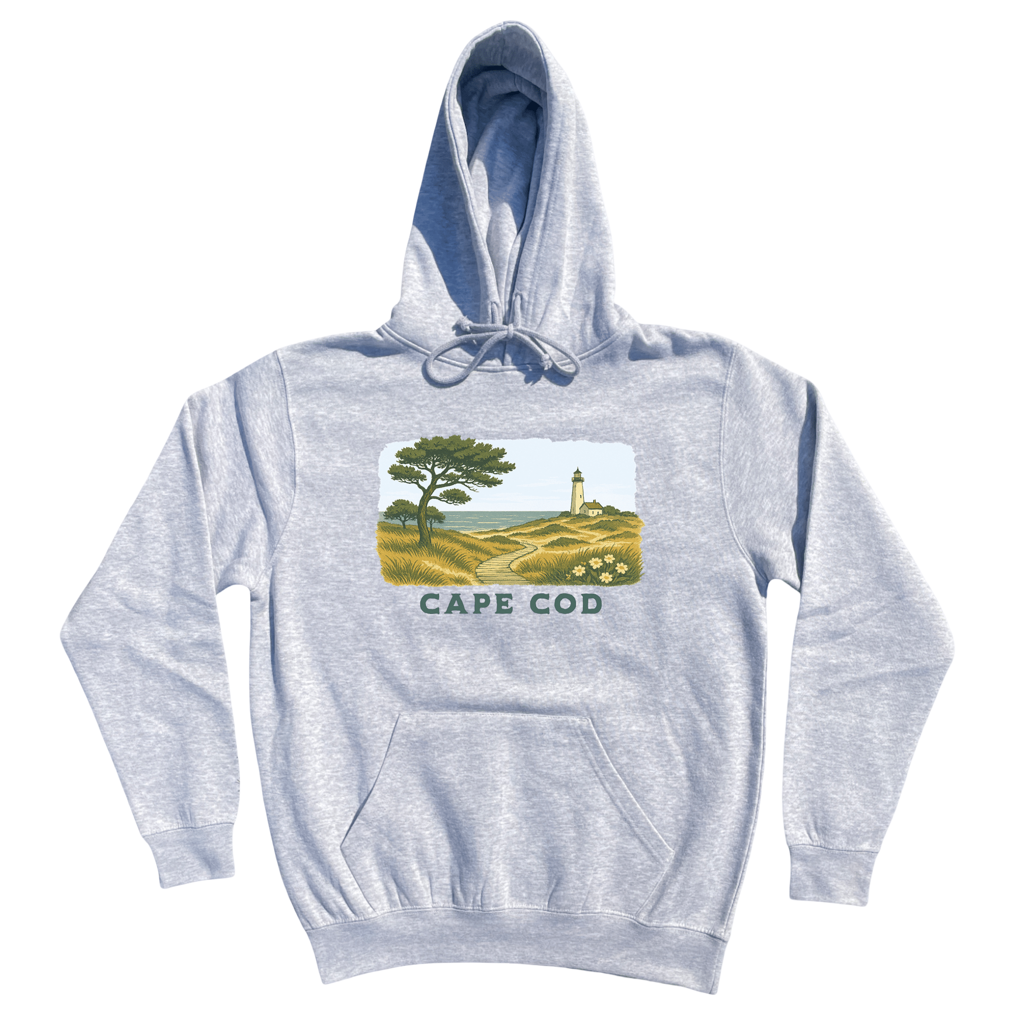 Cape Cod Clothing Company Cape Cod Serene Shoreline Soft Fleece Hoodie