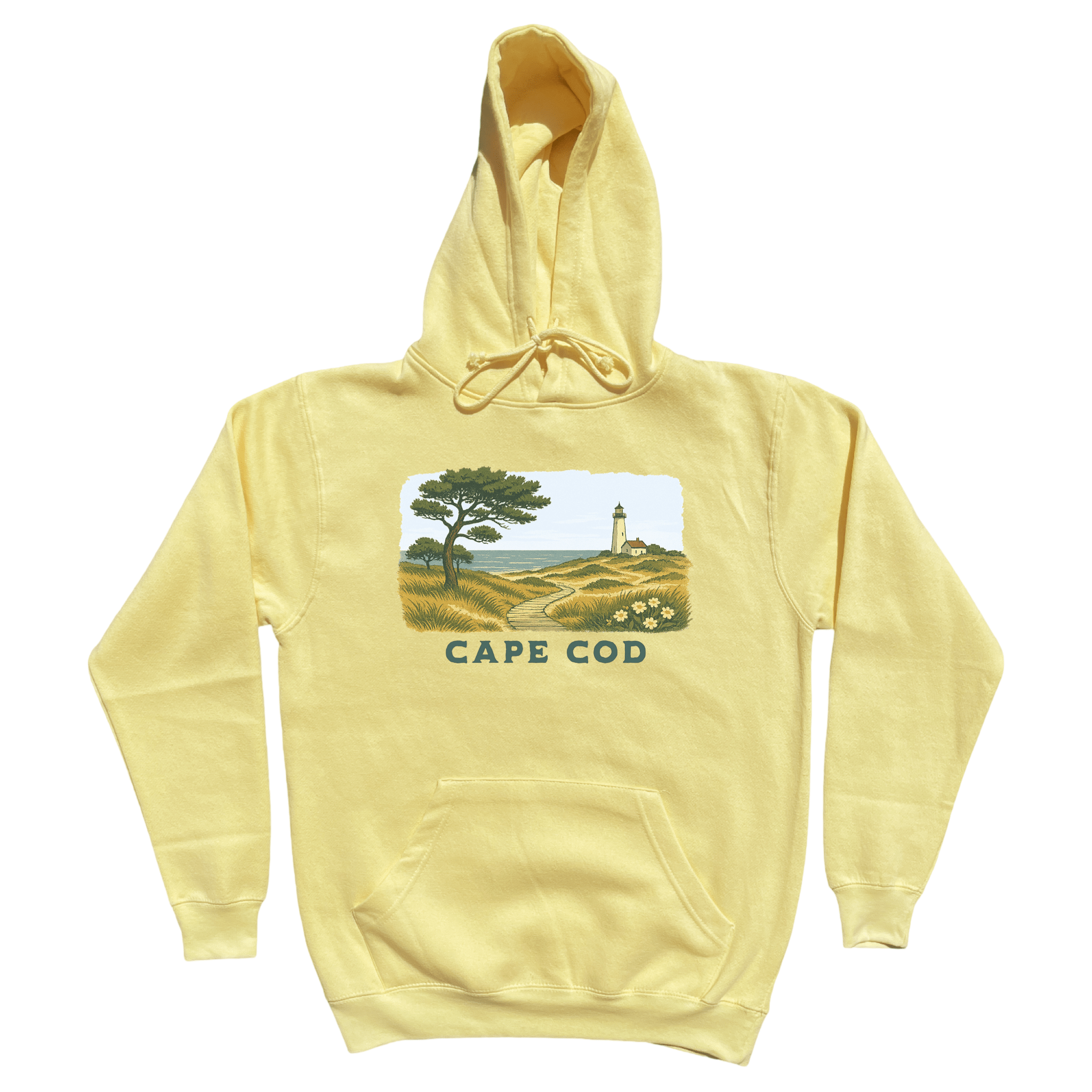 Cape Cod Clothing Company Cape Cod Serene Shoreline Soft Fleece Hoodie