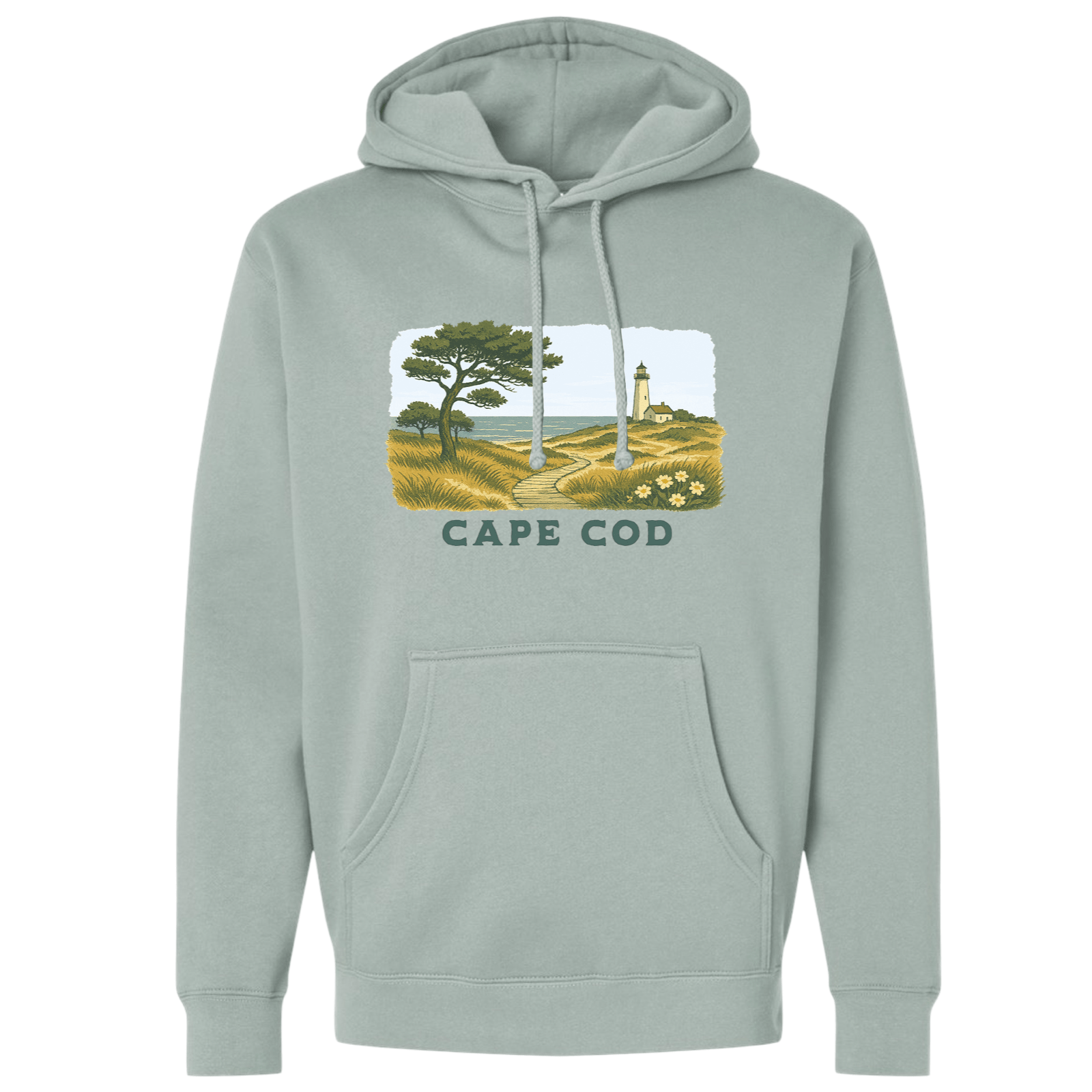 Cape Cod Clothing Company Cape Cod Serene Shoreline Midweight Fleece Hoodie