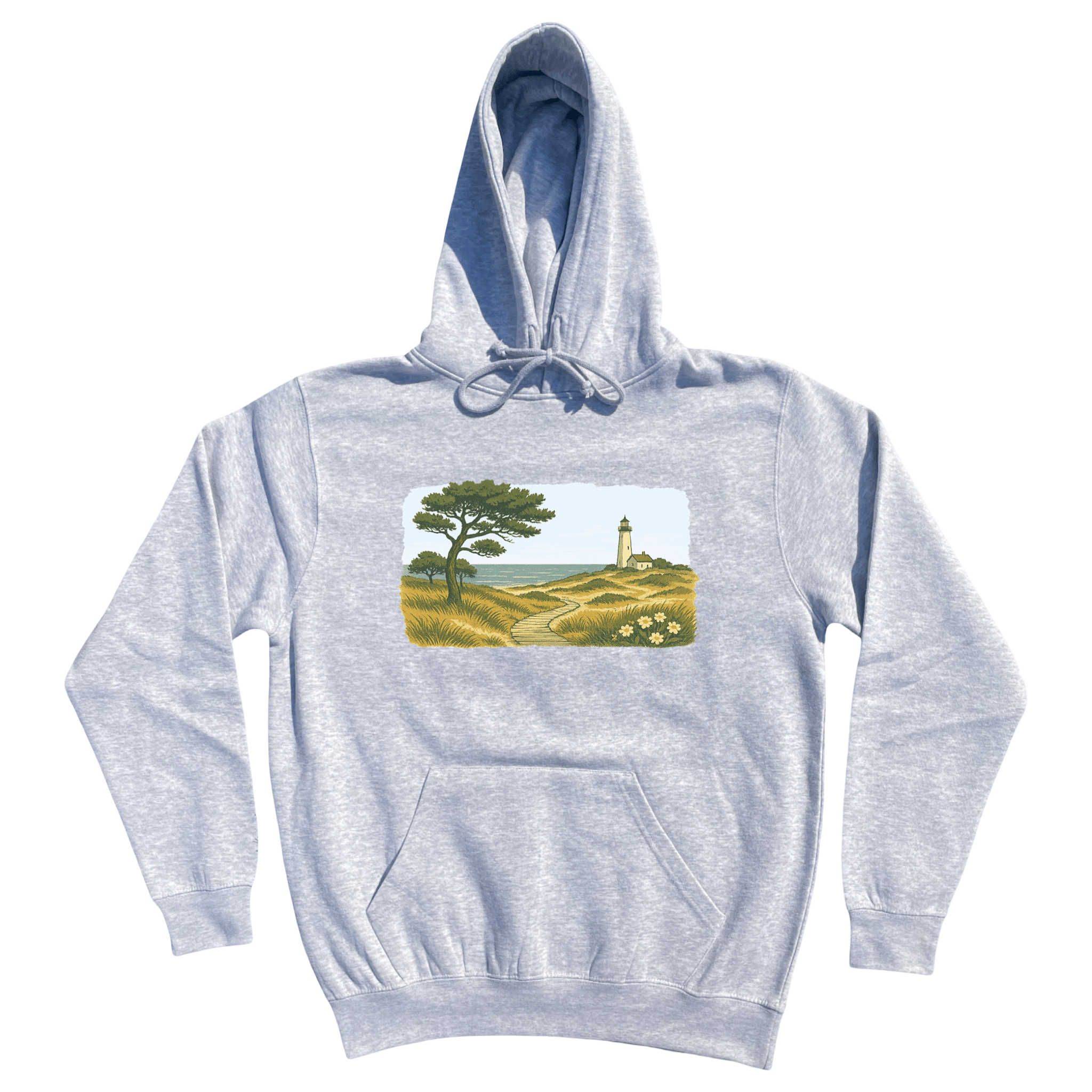 Cape Cod Clothing Company New England Serene Shoreline Soft Fleece Hoodie