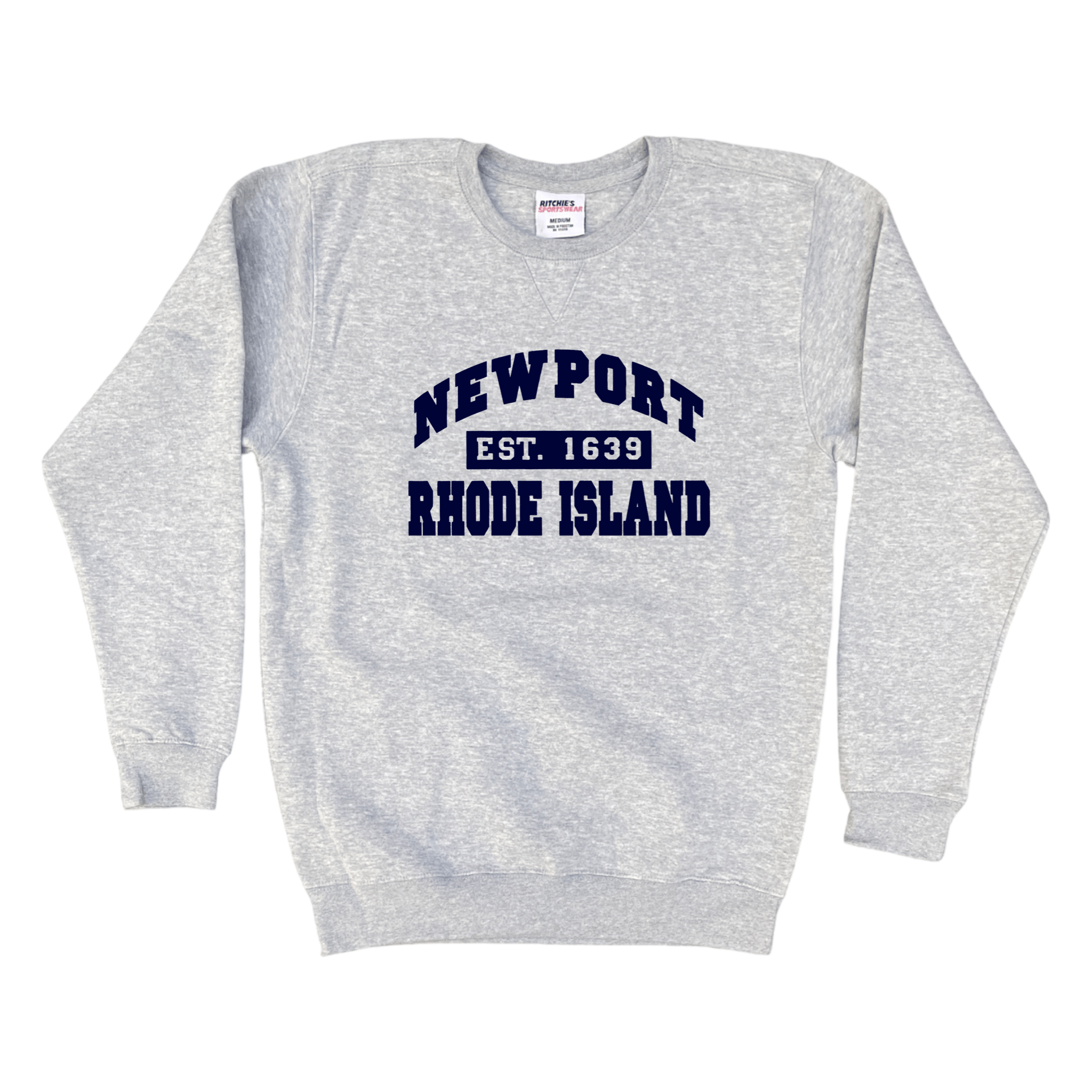 Cape Cod Clothing Company Newport Established Fleece Crewneck Sweatshirt
