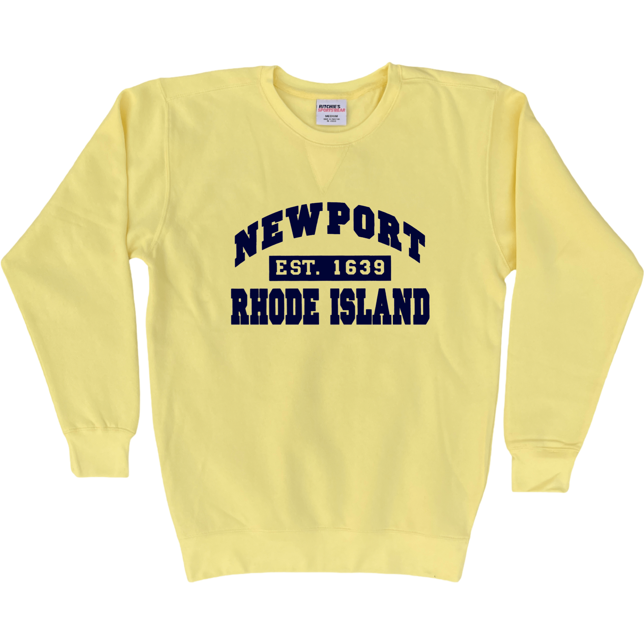 Cape Cod Clothing Company Newport Established Fleece Crewneck Sweatshirt