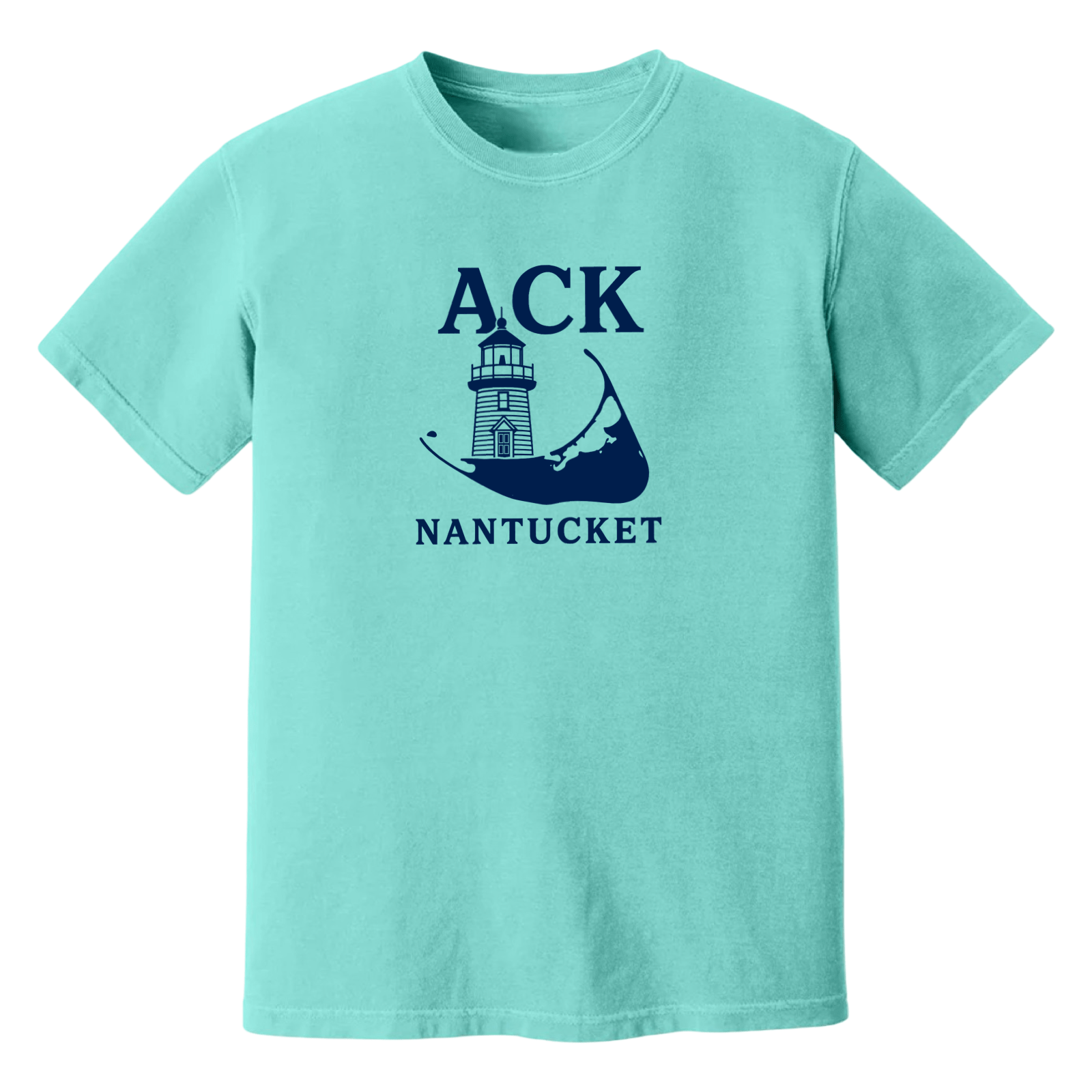 Cape Cod Clothing Company Nantucket ACK Lighthouse Soft Cotton T-Shirt