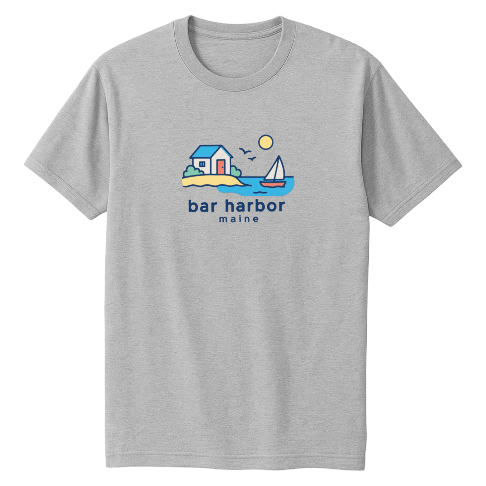 Cape Cod Clothing Company Bar Harbor Beach House Soft Cotton T-Shirt