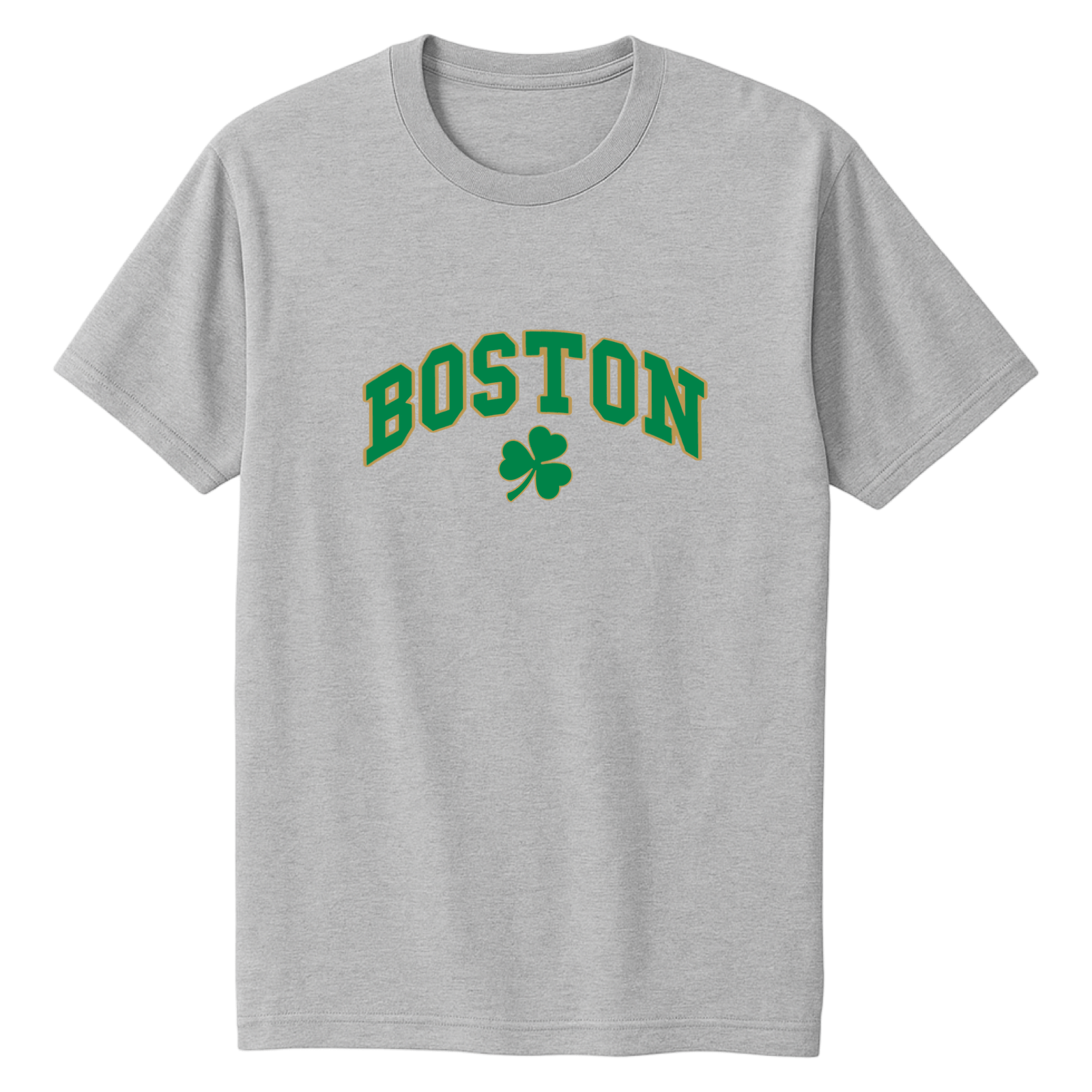 Cape Cod Clothing Company Boston Vintage Shamrock Soft Cotton T-Shirt