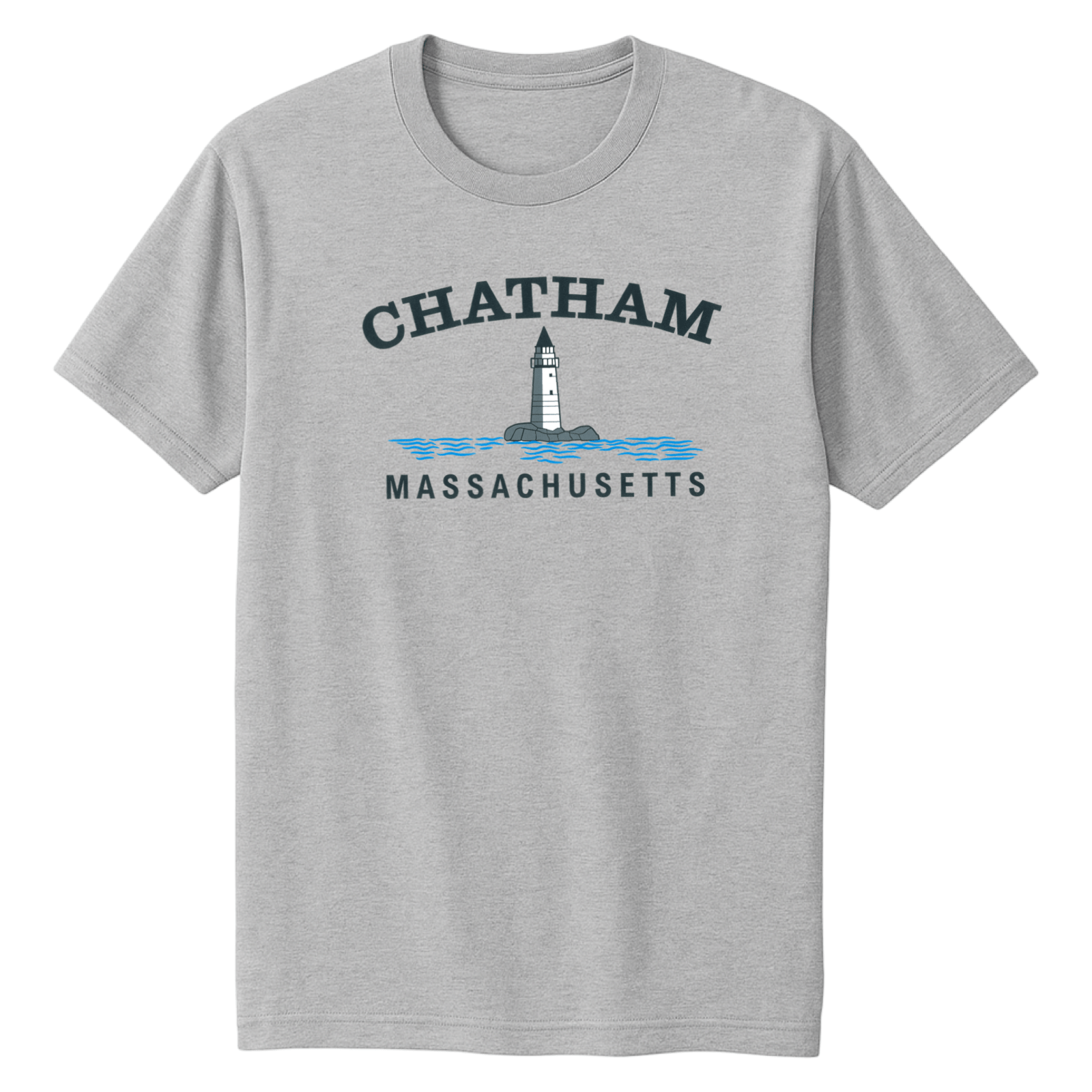 Cape Cod Clothing Company Chatham Big Lighthouse Soft Cotton T-Shirt