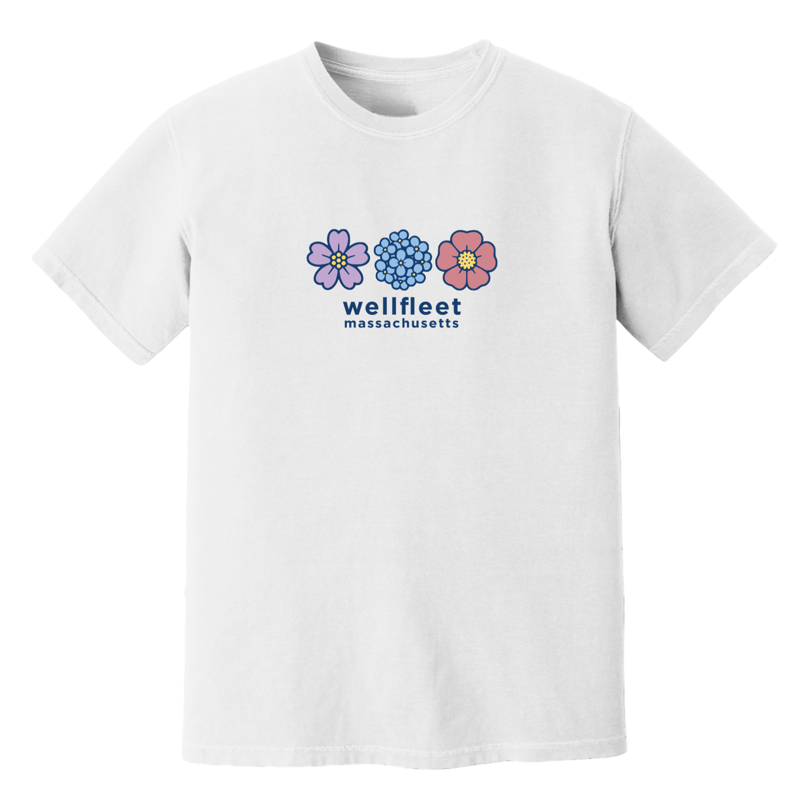 Cape Cod Clothing Company Wellfleet Summer Bloom Soft Cotton T-Shirt