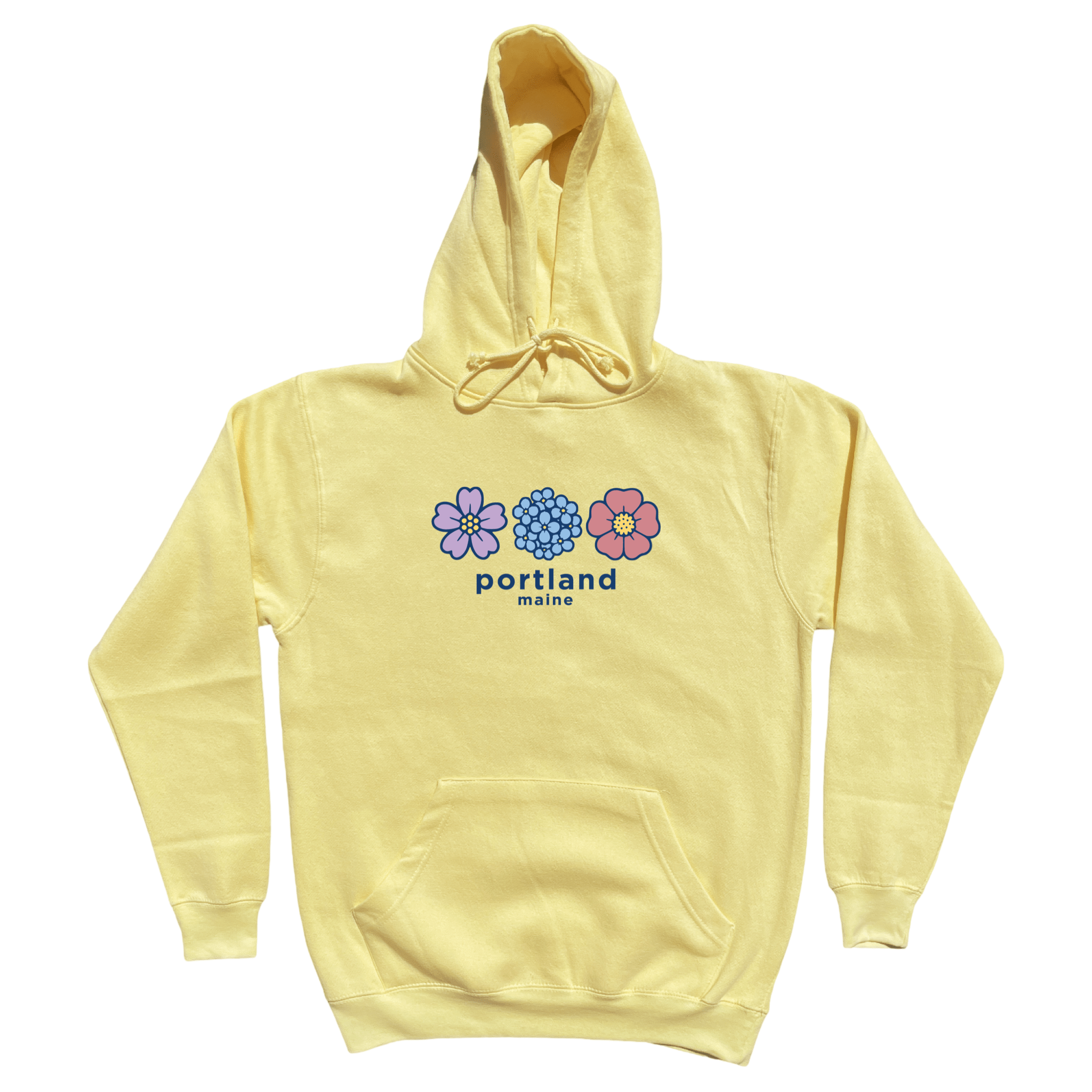 Cape Cod Clothing Company Portland Summer Bloom Soft Fleece Hoodie