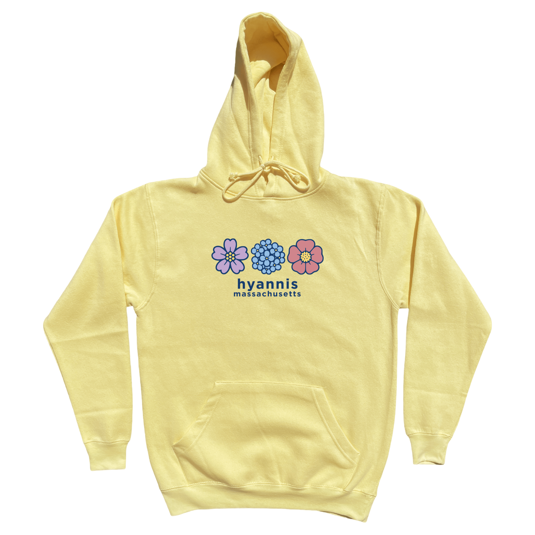 Cape Cod Clothing Company Hyannis Summer Bloom Soft Fleece Hoodie