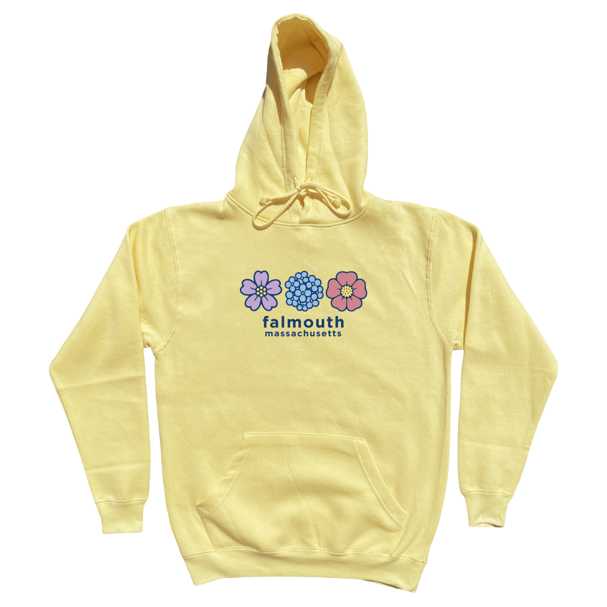 Cape Cod Clothing Company Falmouth Summer Bloom Soft Fleece Hoodie