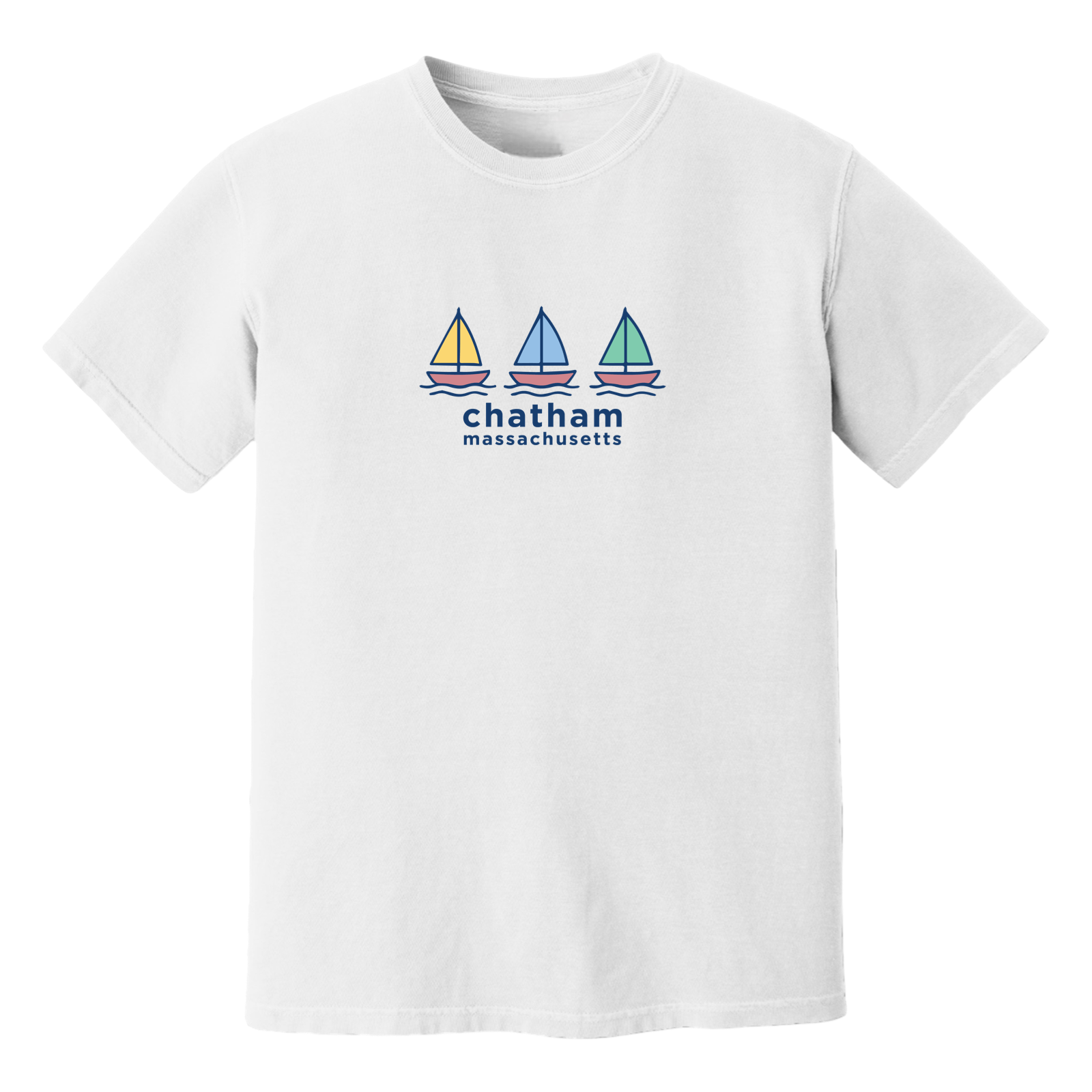 Cape Cod Clothing Company Chatham Summer Sails Soft Cotton T-Shirt