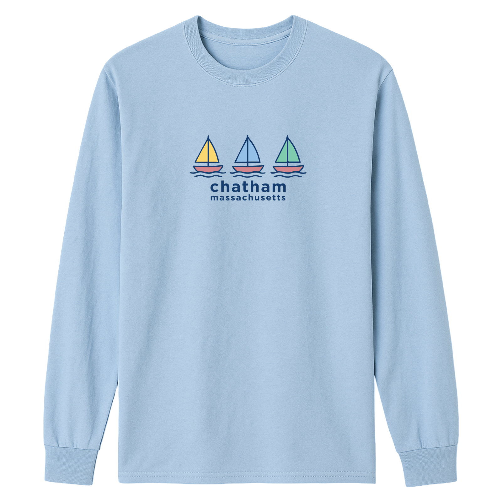 Cape Cod Clothing Company Chatham Summer Sails Essential Long Sleeve Tee