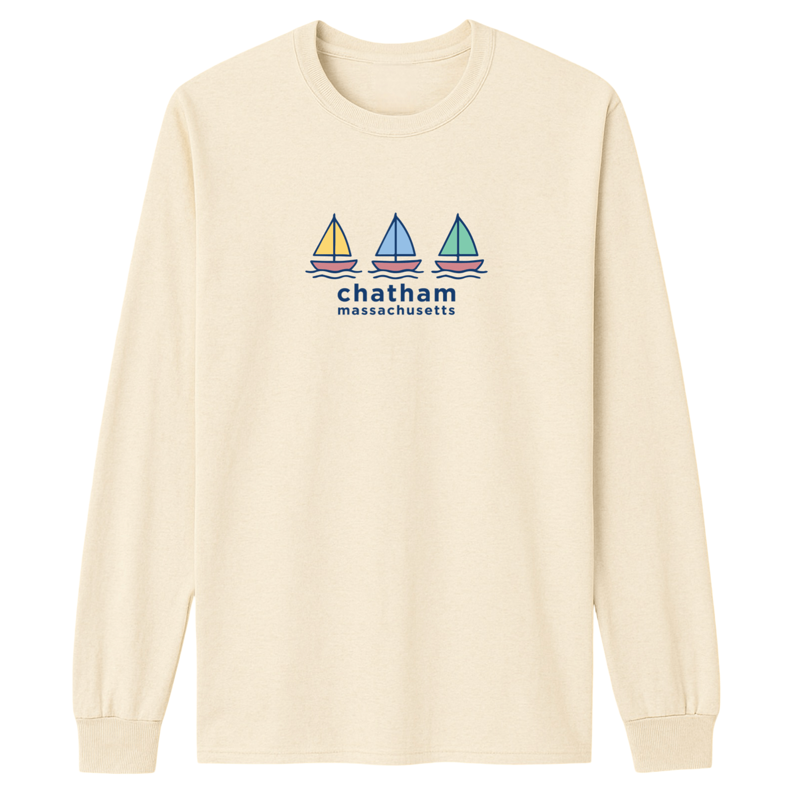 Cape Cod Clothing Company Chatham Summer Sails Essential Long Sleeve Tee