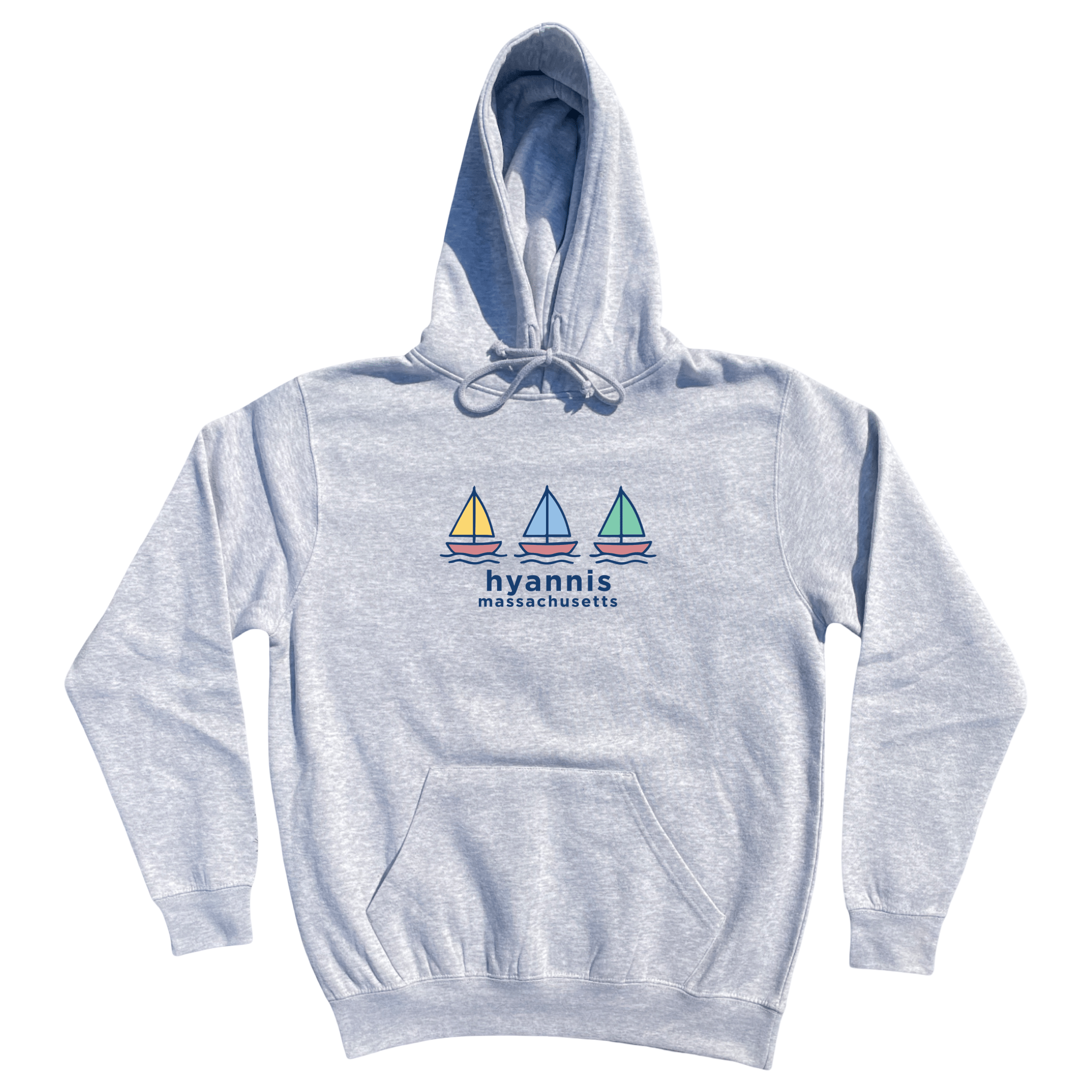 Cape Cod Clothing Company Hyannis Summer Sails Soft Fleece Hoodie