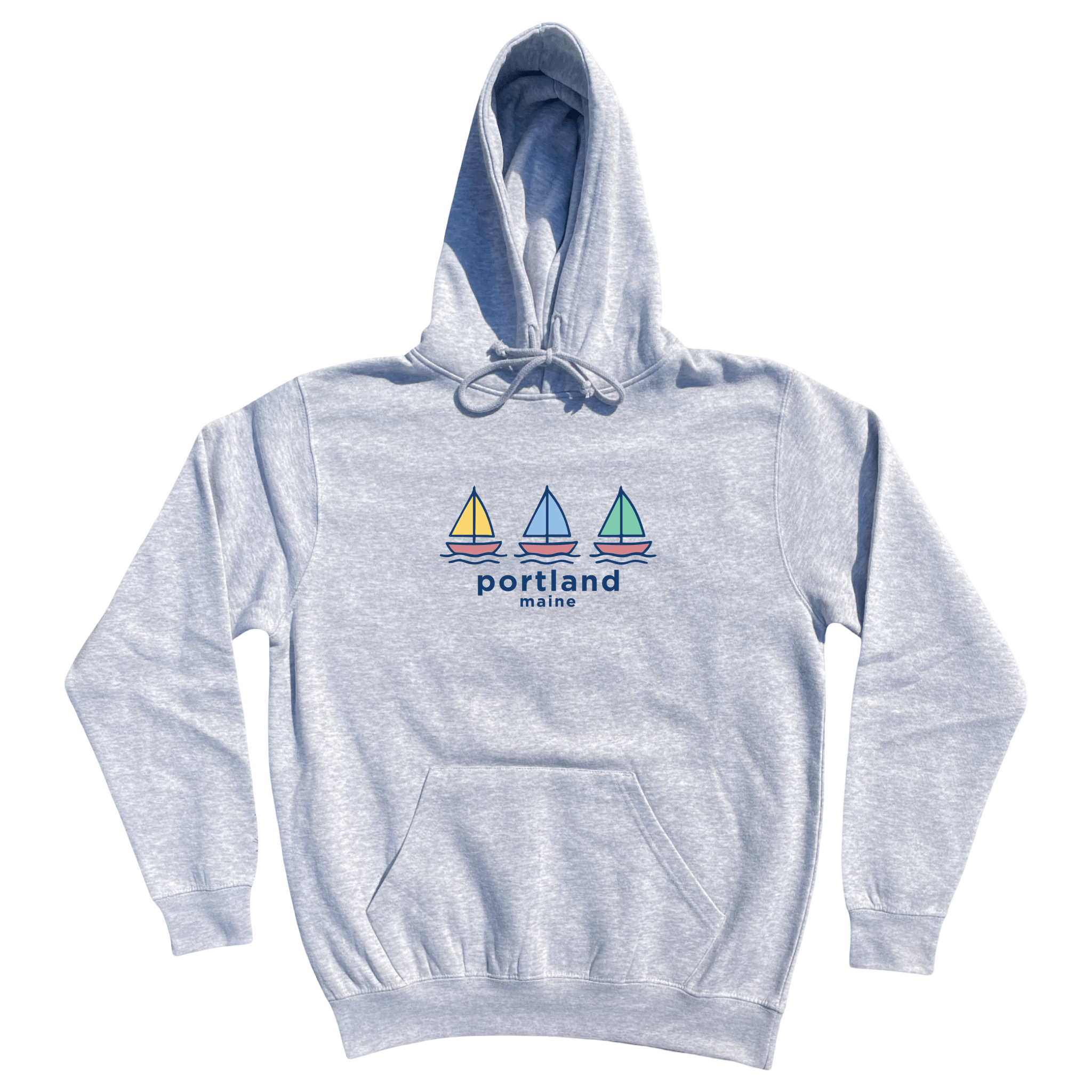 Cape Cod Clothing Company Portland Summer Sails Soft Fleece Hoodie