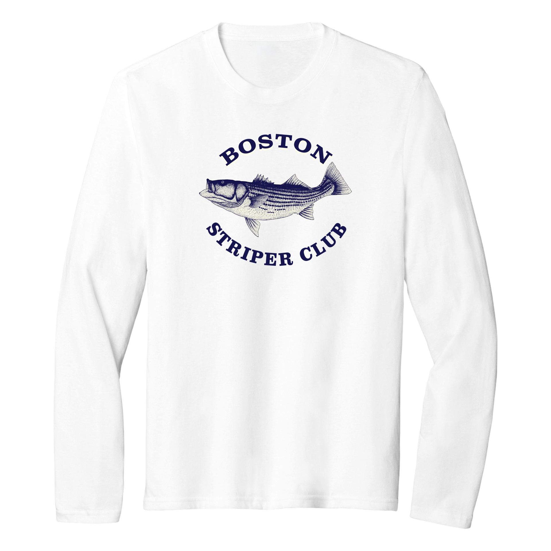 Boston Striper Club Essential Long Sleeve Tee