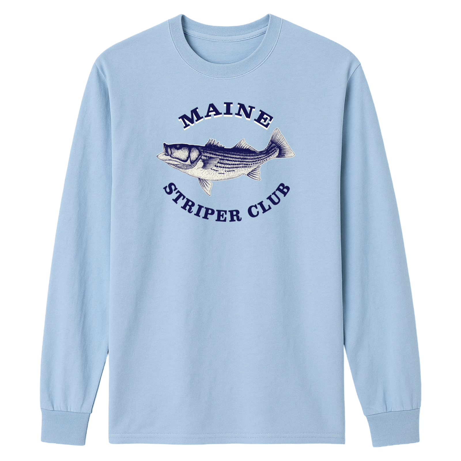 Cape Cod Clothing Company Maine Striper Club Essential Long Sleeve Tee