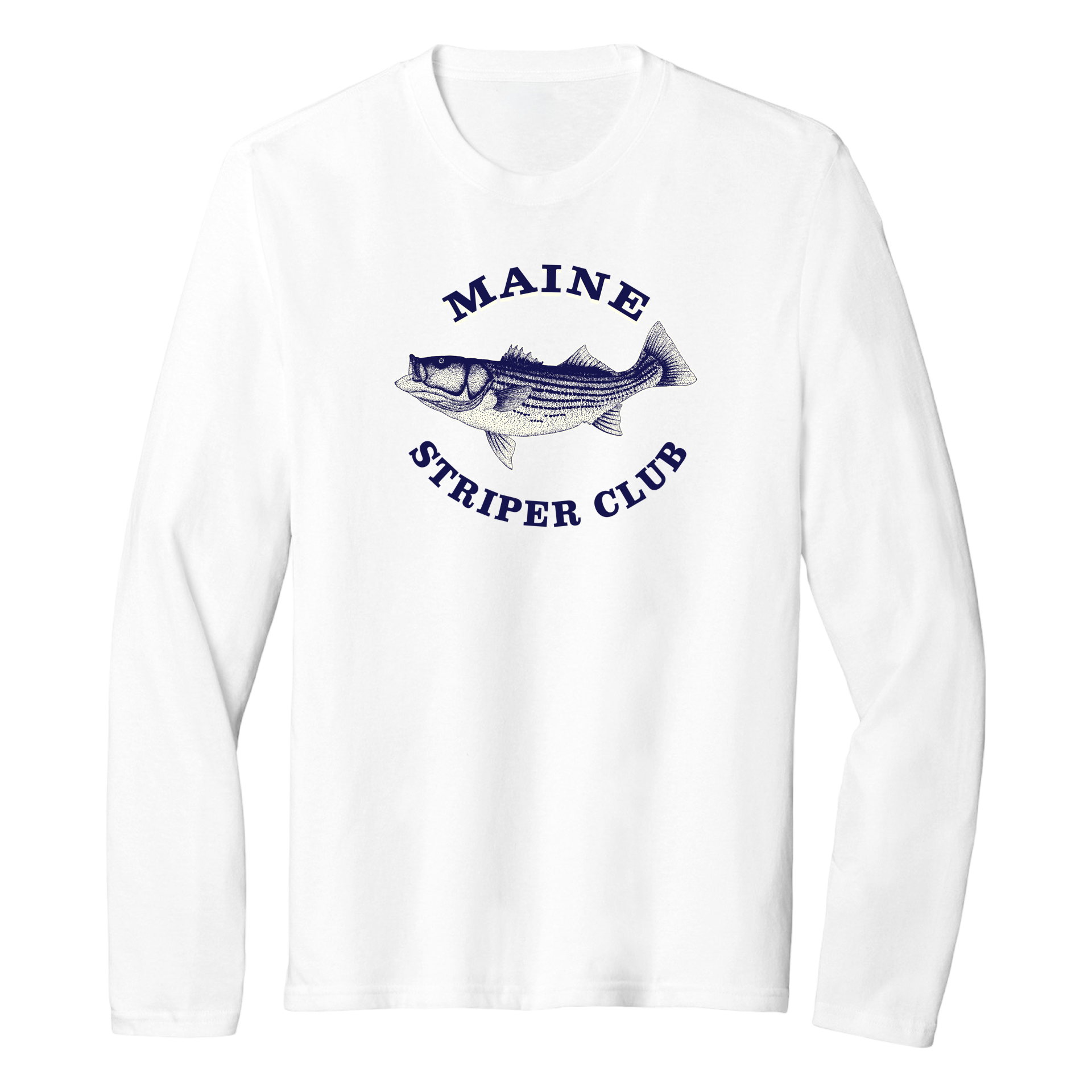 Cape Cod Clothing Company Maine Striper Club Essential Long Sleeve Tee