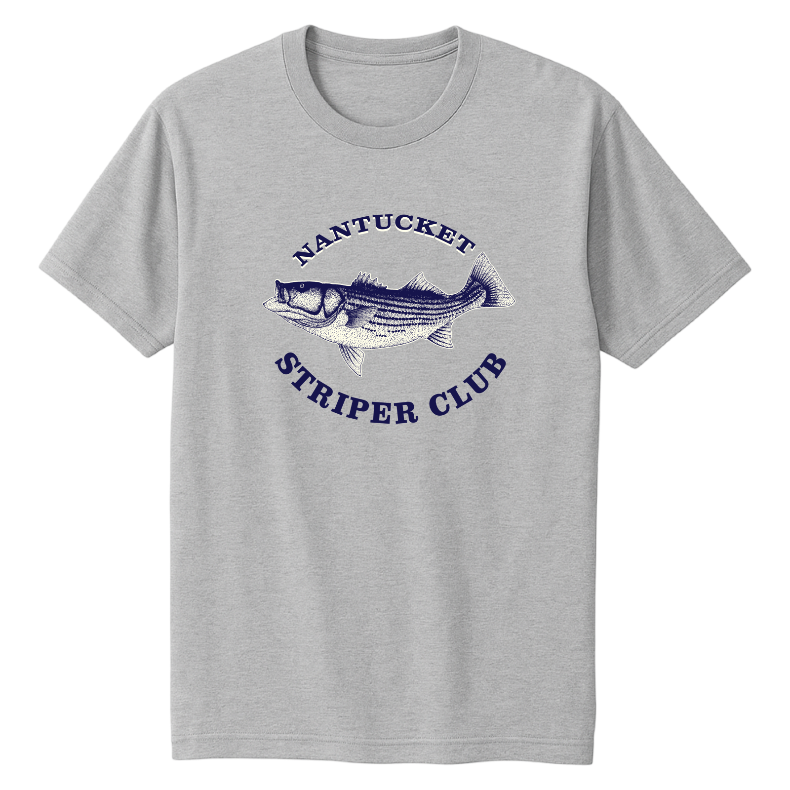 Nantucket Striper Club Soft Cotton T-Shirt