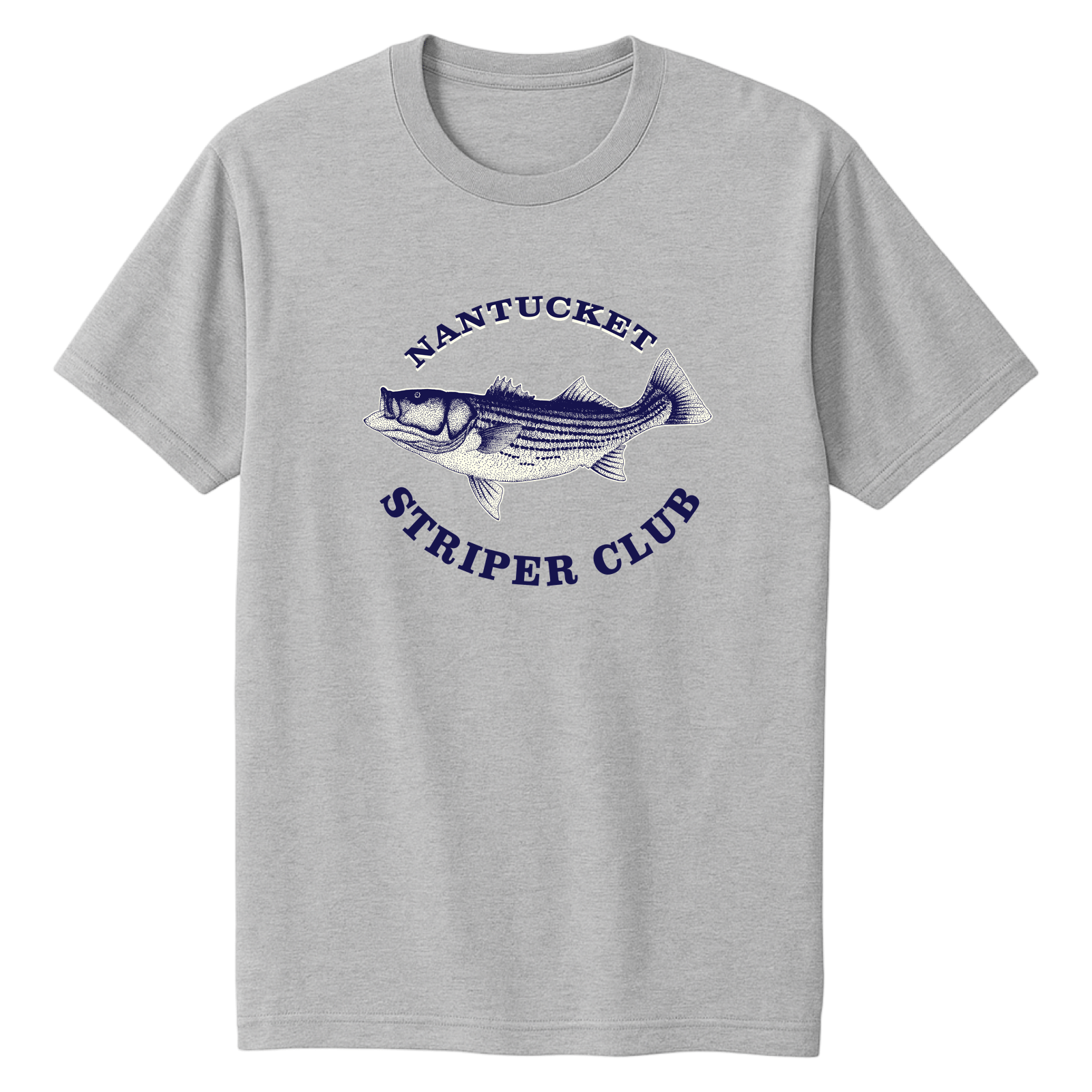 Cape Cod Clothing Company Nantucket Striper Club Soft Cotton T-Shirt