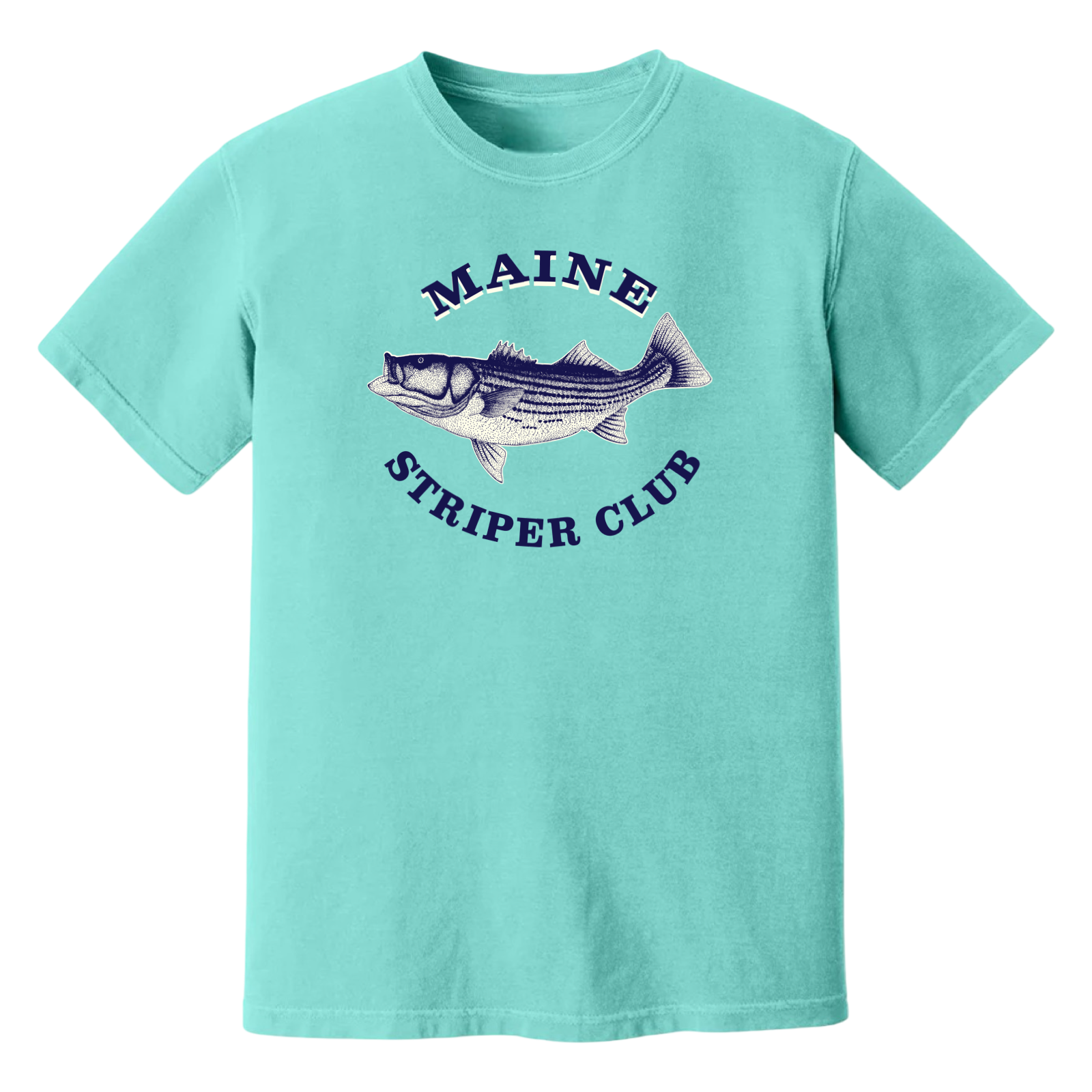 Maine Striper Club Soft Cotton T-Shirt