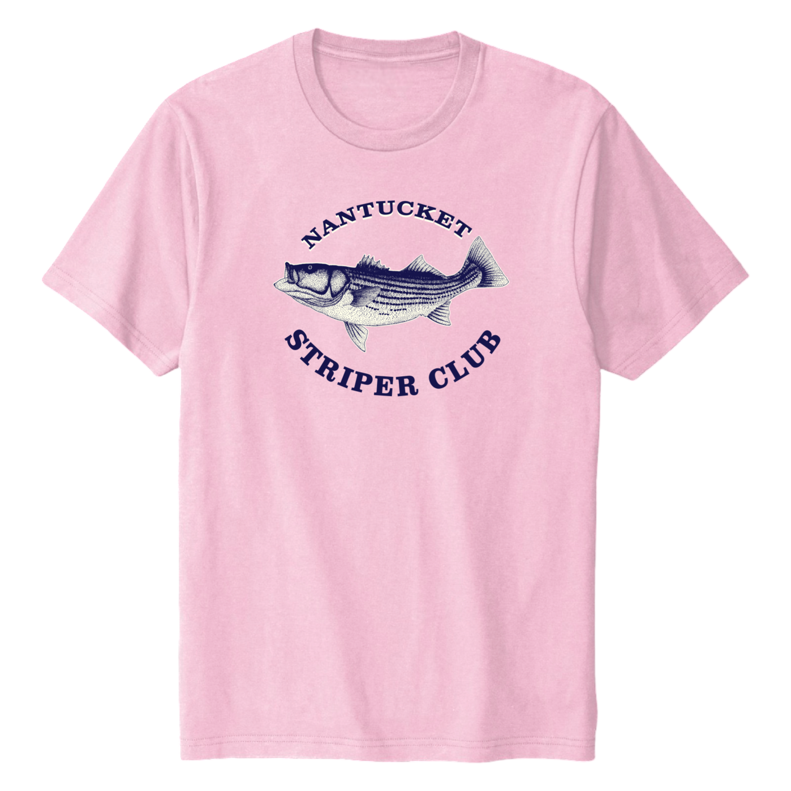 Nantucket Striper Club Soft Cotton T-Shirt