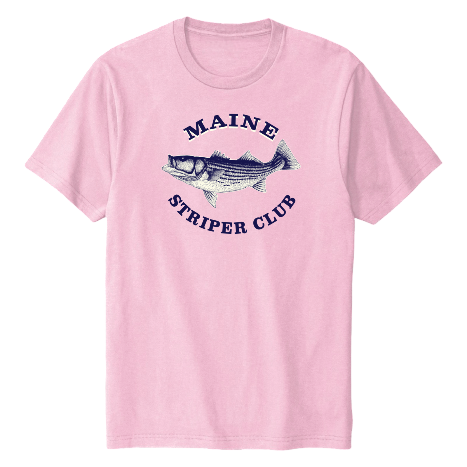 Maine Striper Club Soft Cotton T-Shirt