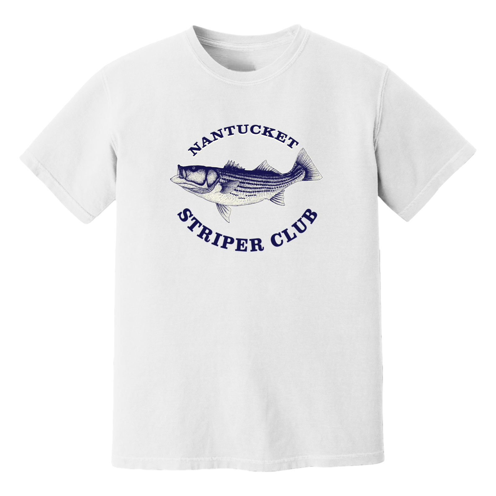 Nantucket Striper Club Soft Cotton T-Shirt