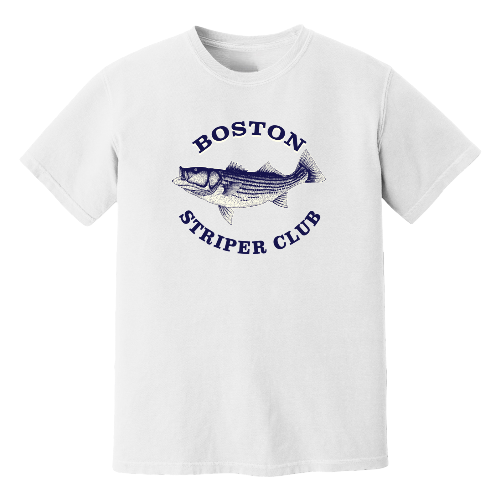 Boston Striper Club Soft Cotton T-Shirt