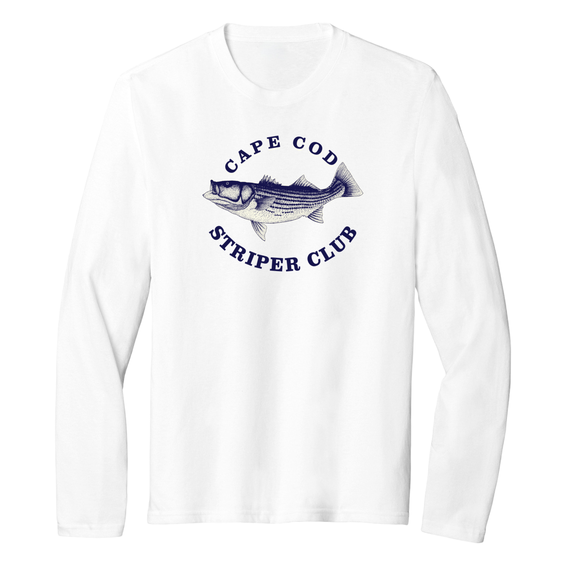 Cape Cod Striper Club Essential Long Sleeve Tee