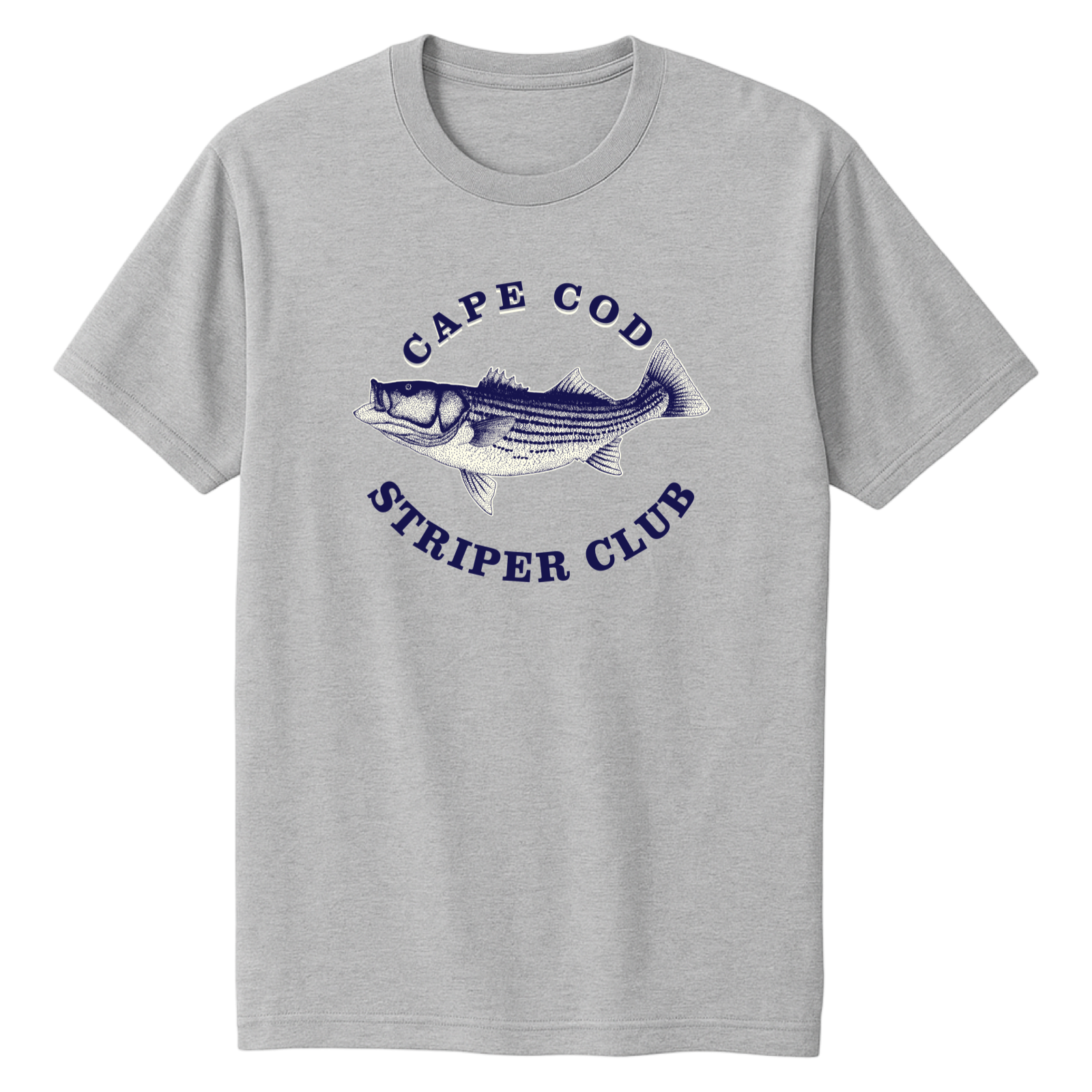 Cape Cod Striper Club Soft Cotton T-Shirt