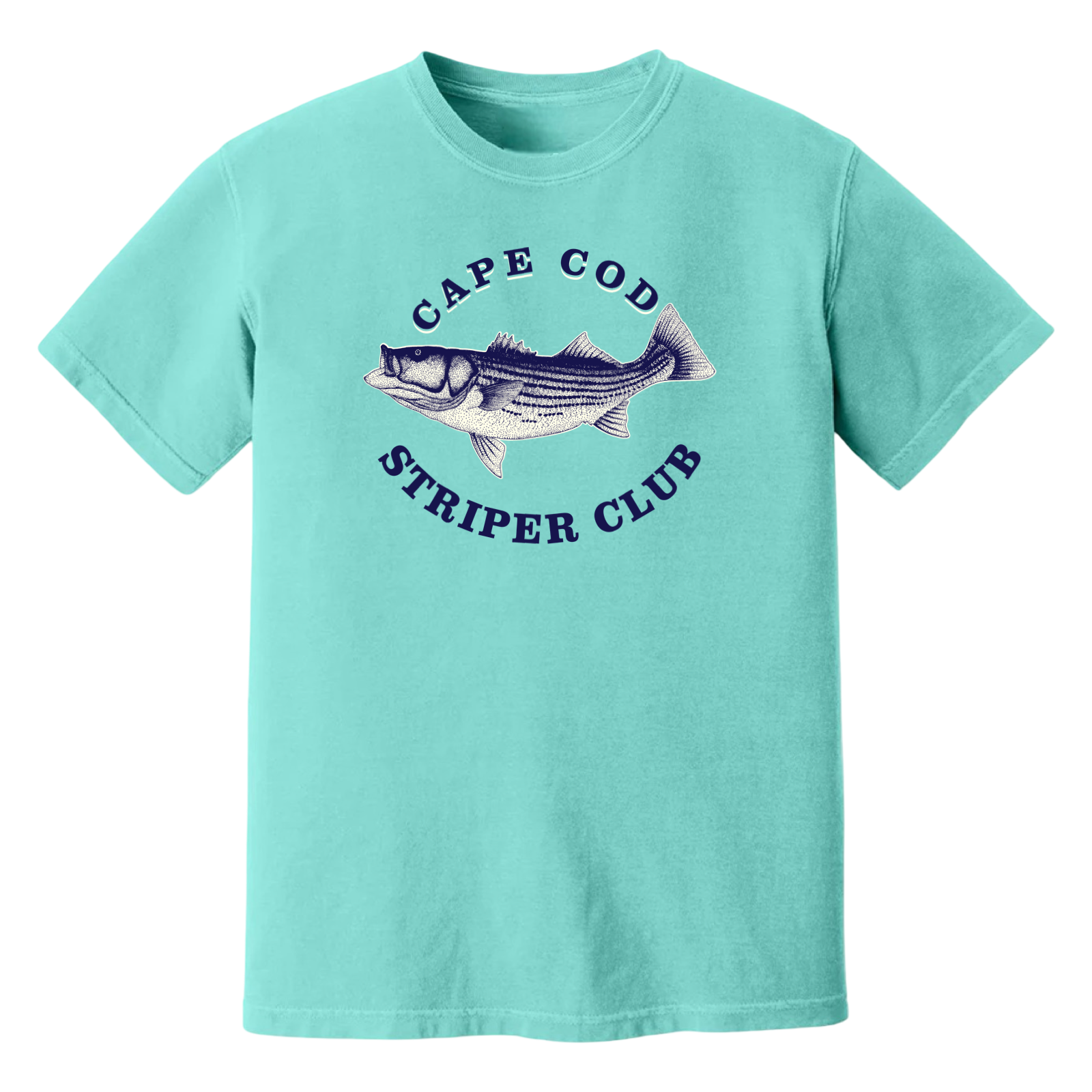 Cape Cod Striper Club Soft Cotton T-Shirt