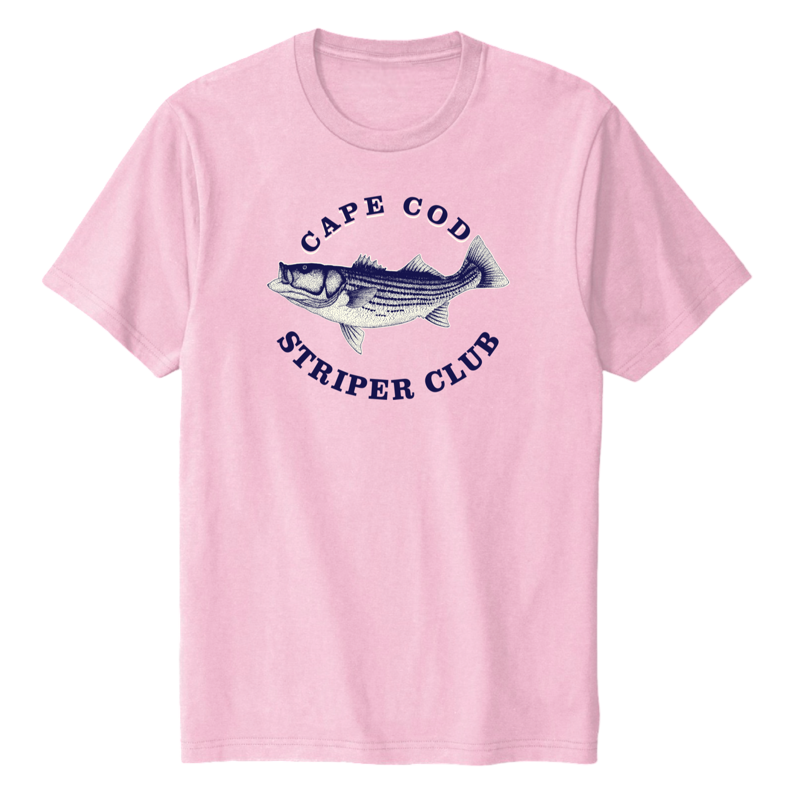 Cape Cod Striper Club Soft Cotton T-Shirt
