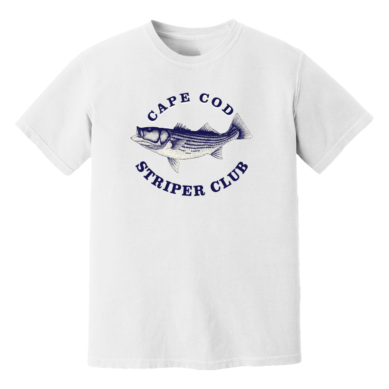 Cape Cod Striper Club Soft Cotton T-Shirt