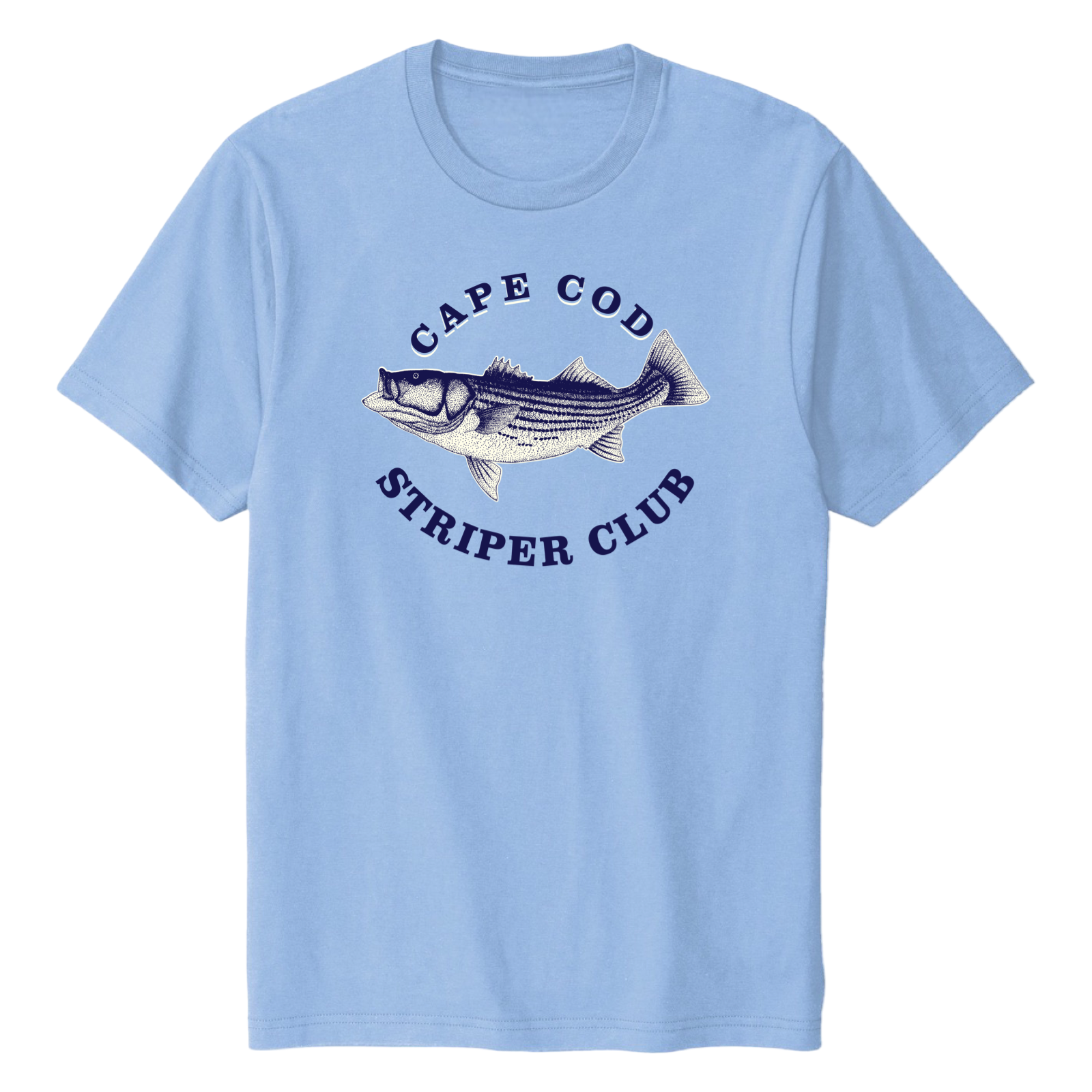 Cape Cod Striper Club Soft Cotton T-Shirt
